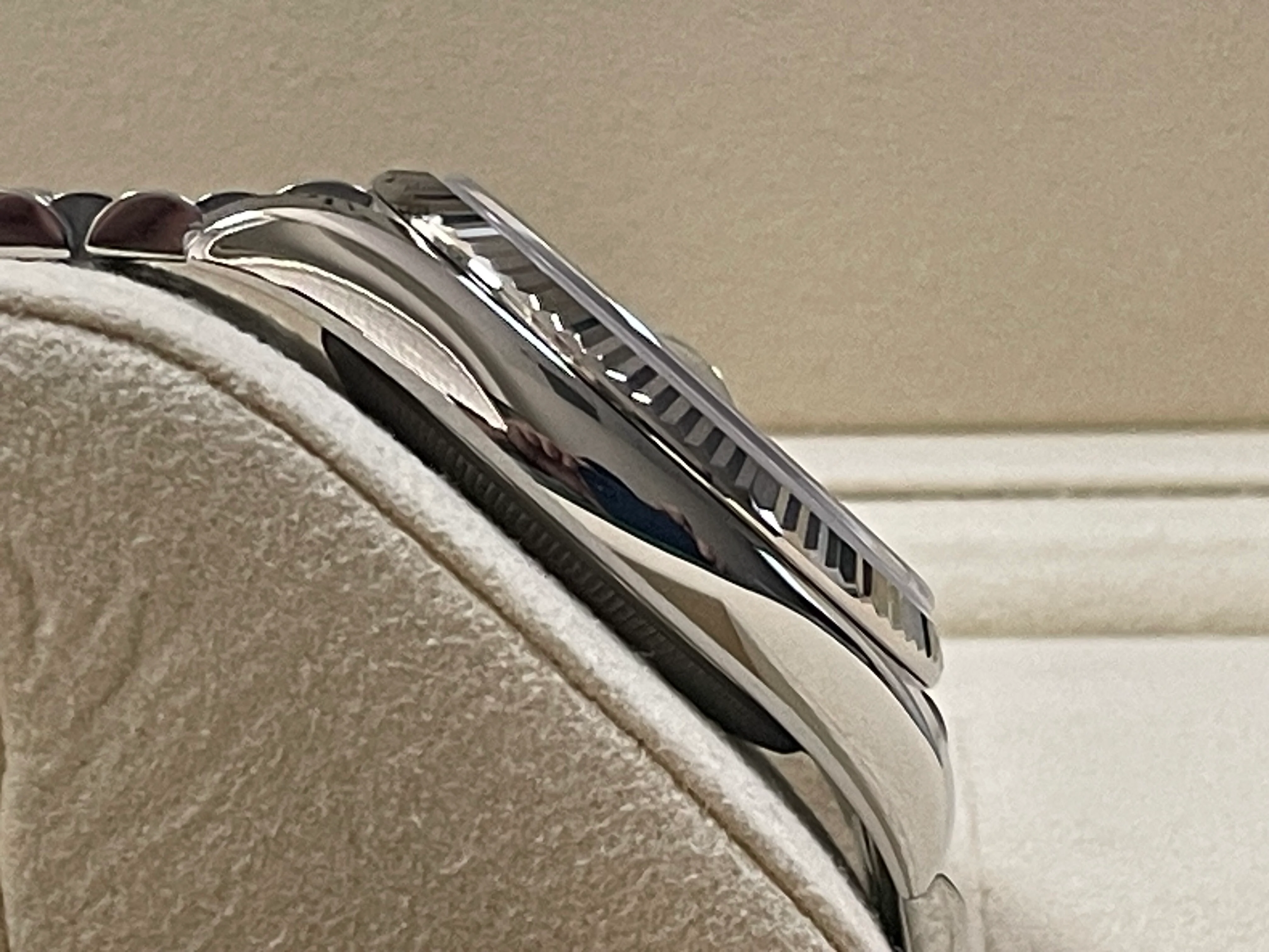 Rolex Steel White Gold Datejust 31 - 2017 - Fluted Bezel - White Roman Dial - Jubilee Bracelet - 178274