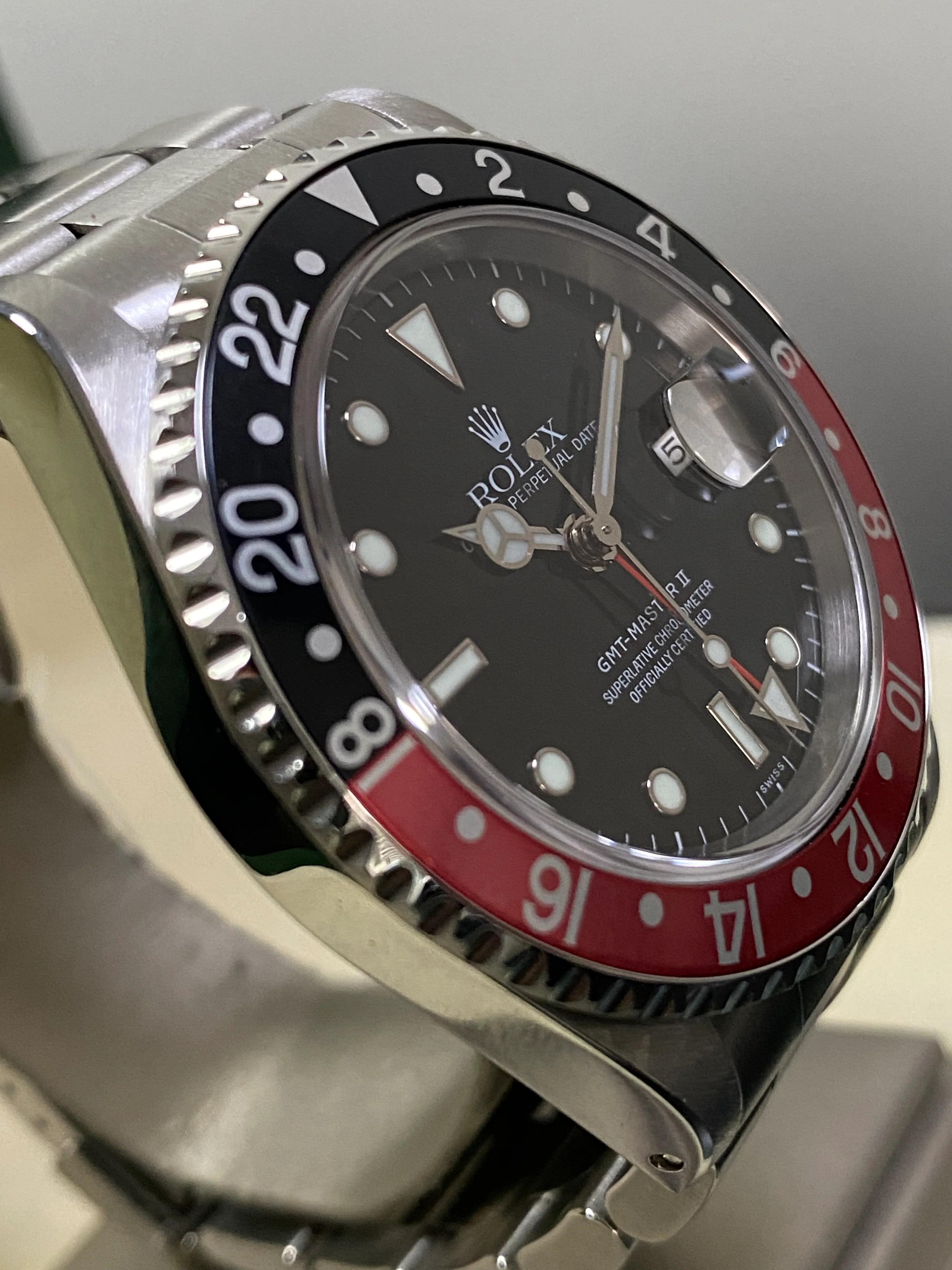 Rolex Steel GMT-Master II - A serial - 