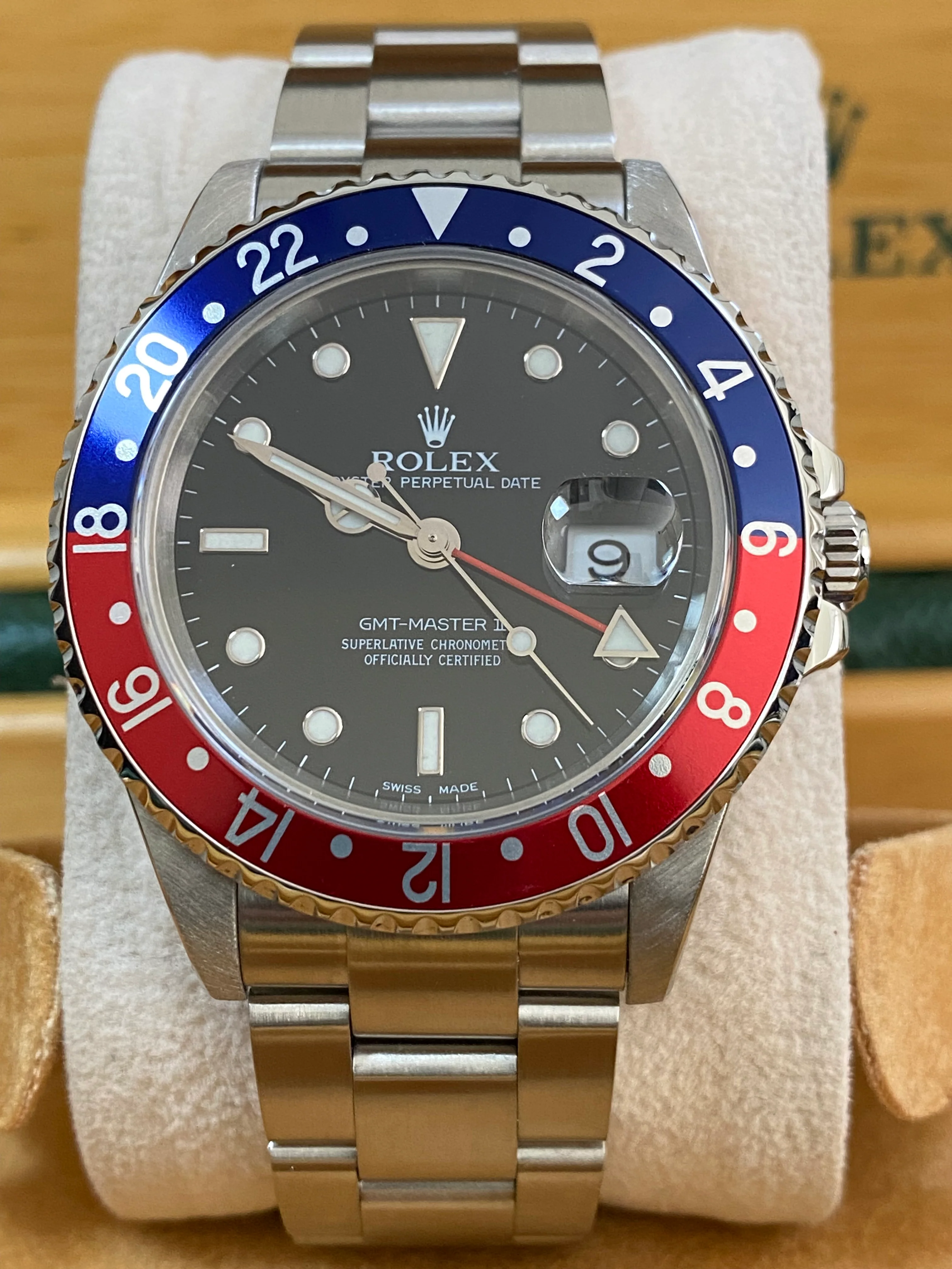 Rolex Steel GMT-Master II -  A Serial - 