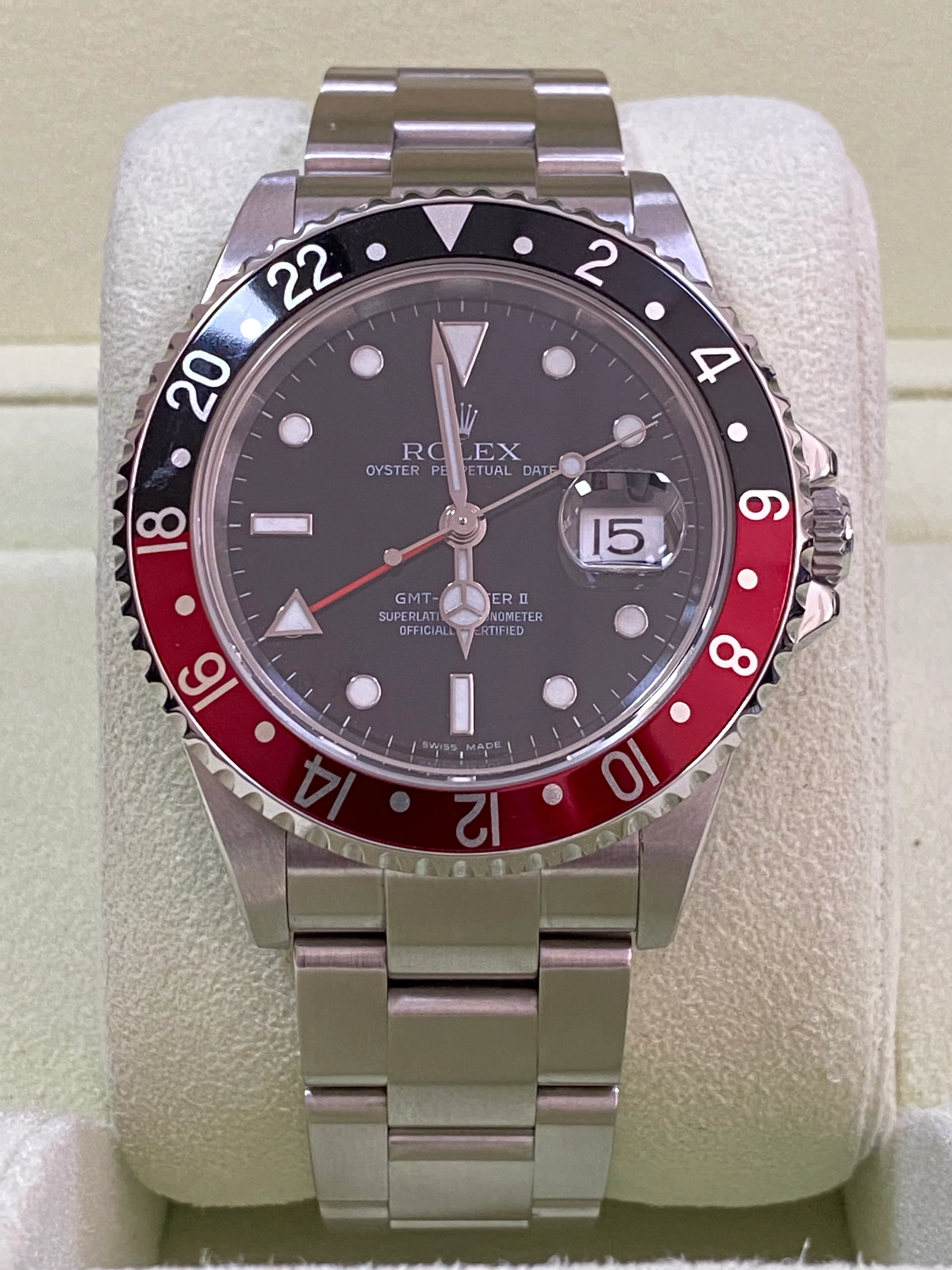 Rolex Steel GMT-Master II - Z serial - 