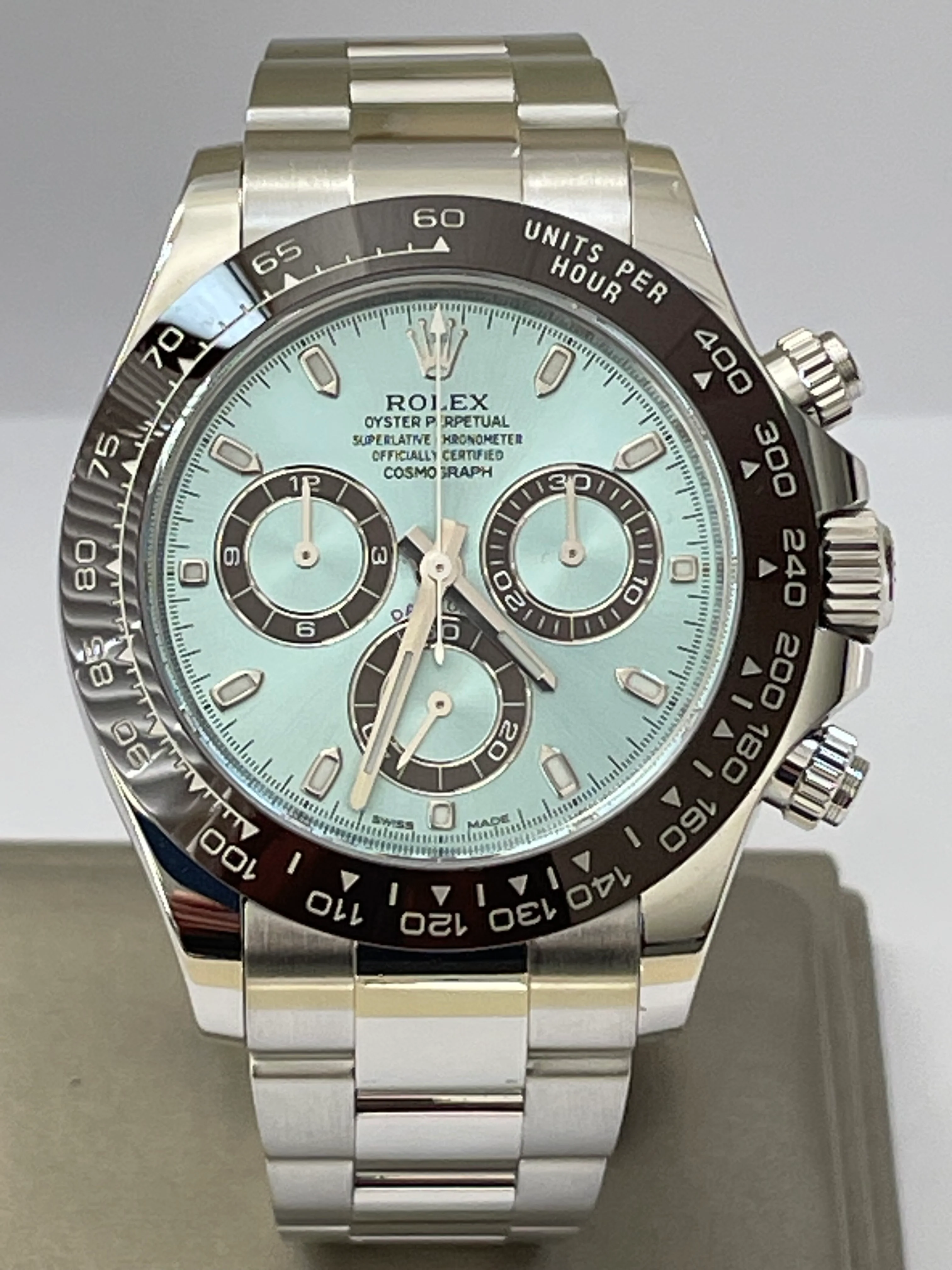 Rolex Platinum Cosmograph Daytona - 2023 - Ice Blue Dial - 116506