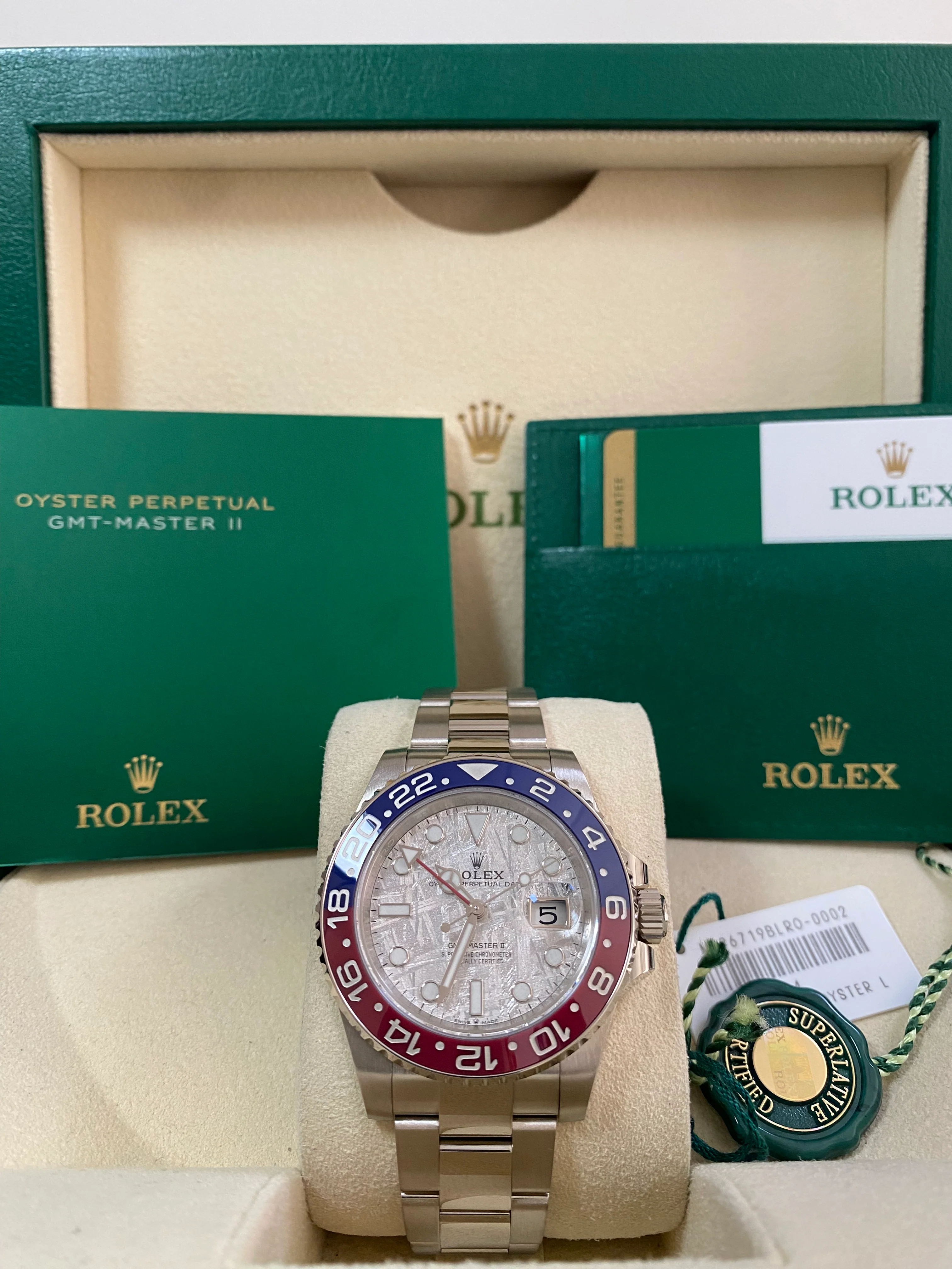 Rolex White Gold GMT-Master II - 2019 - 