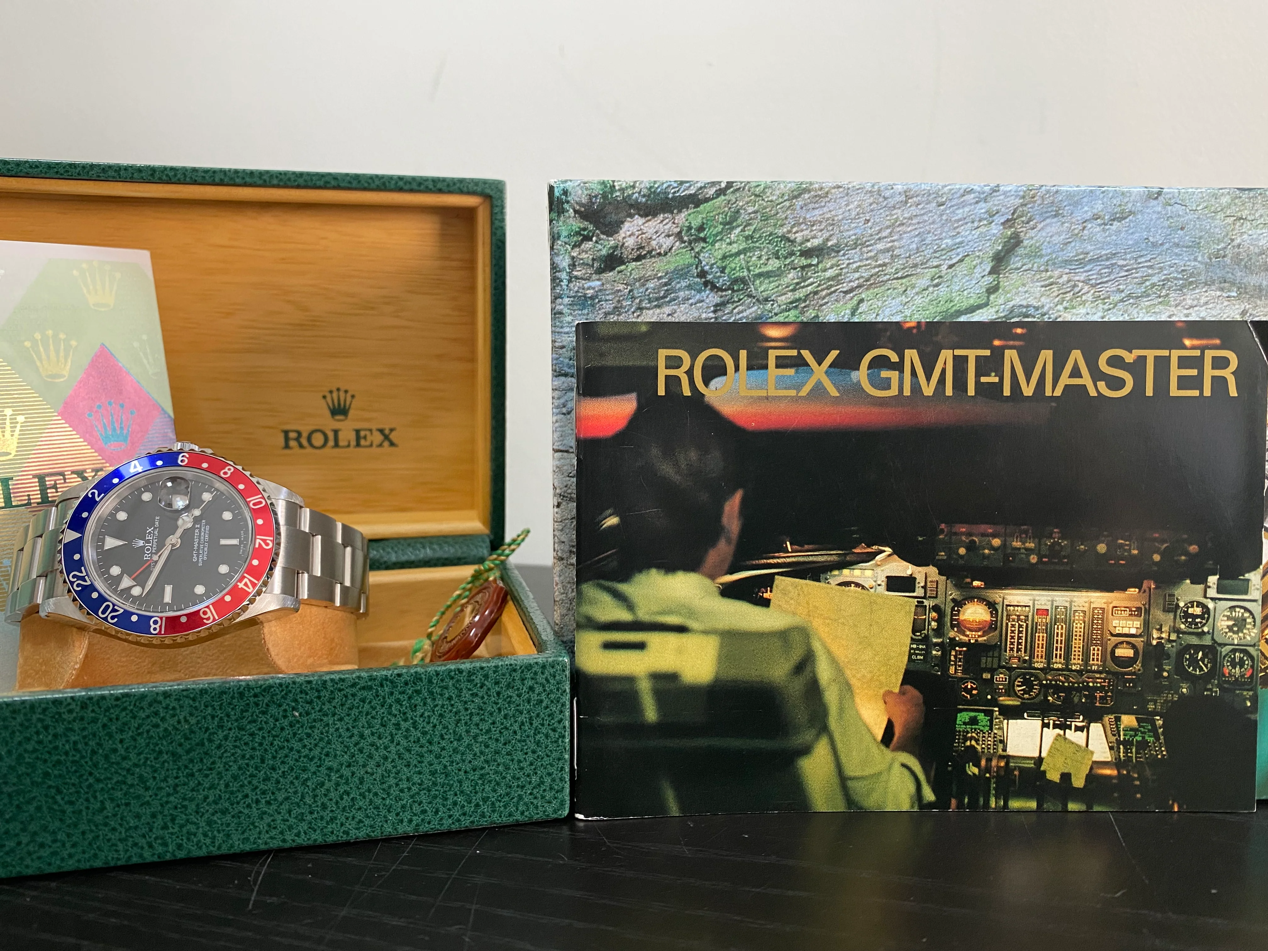 Rolex Steel GMT-Master II -  D serial - 