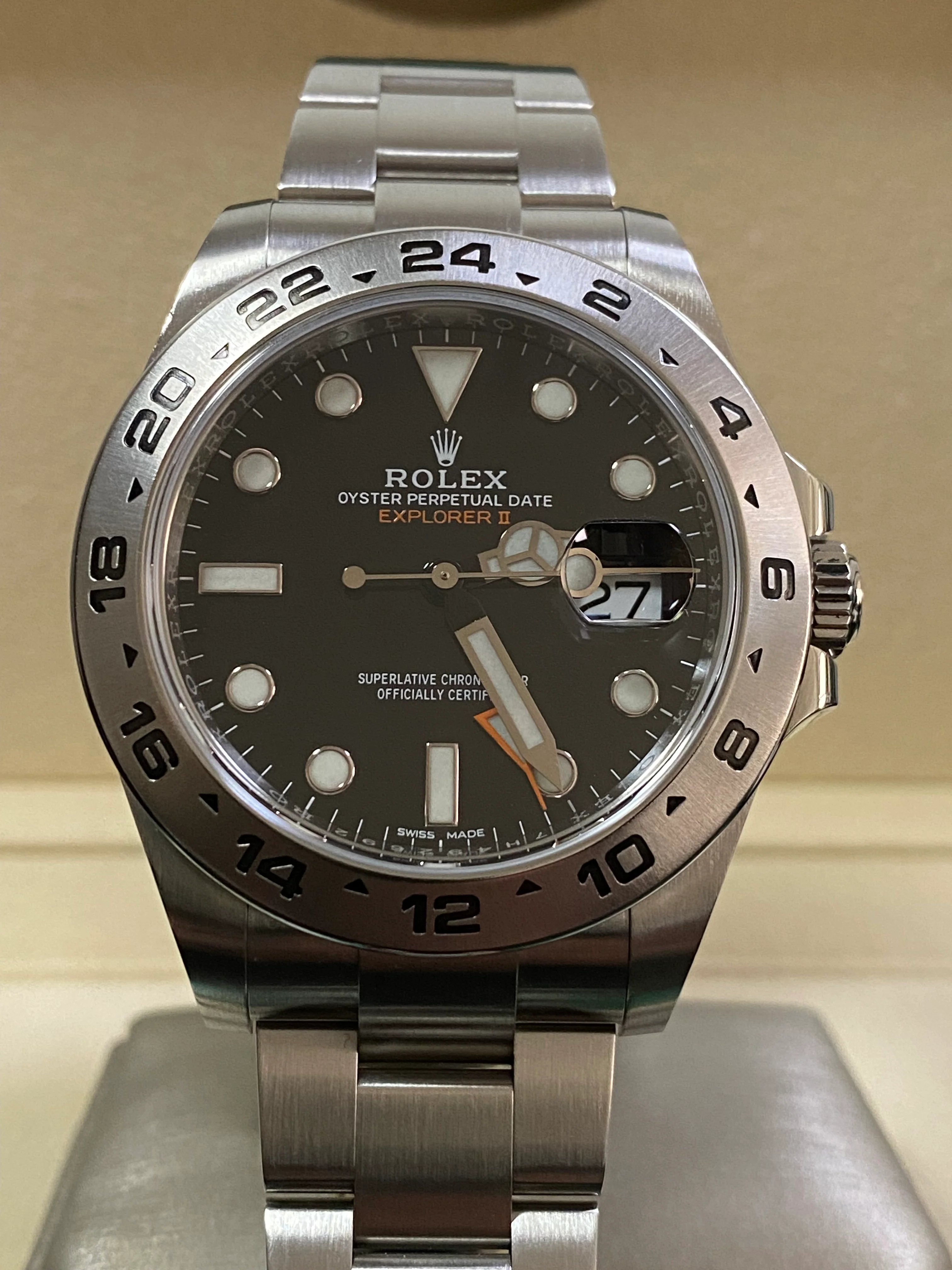 Rolex Oyster Perpetual Explorer II -  2021 - Black Dial - 216570