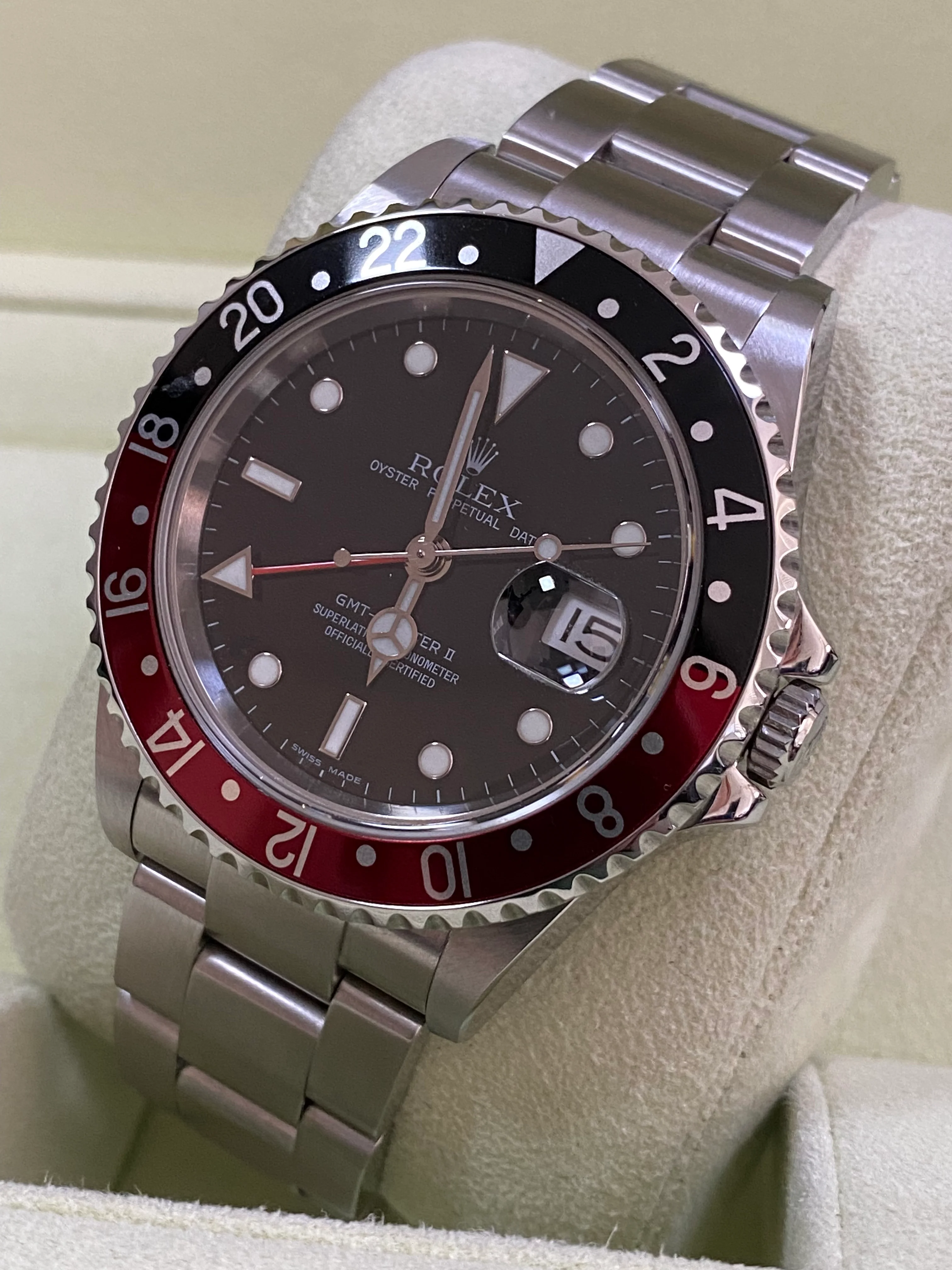 Rolex Steel GMT-Master II - Z serial - 