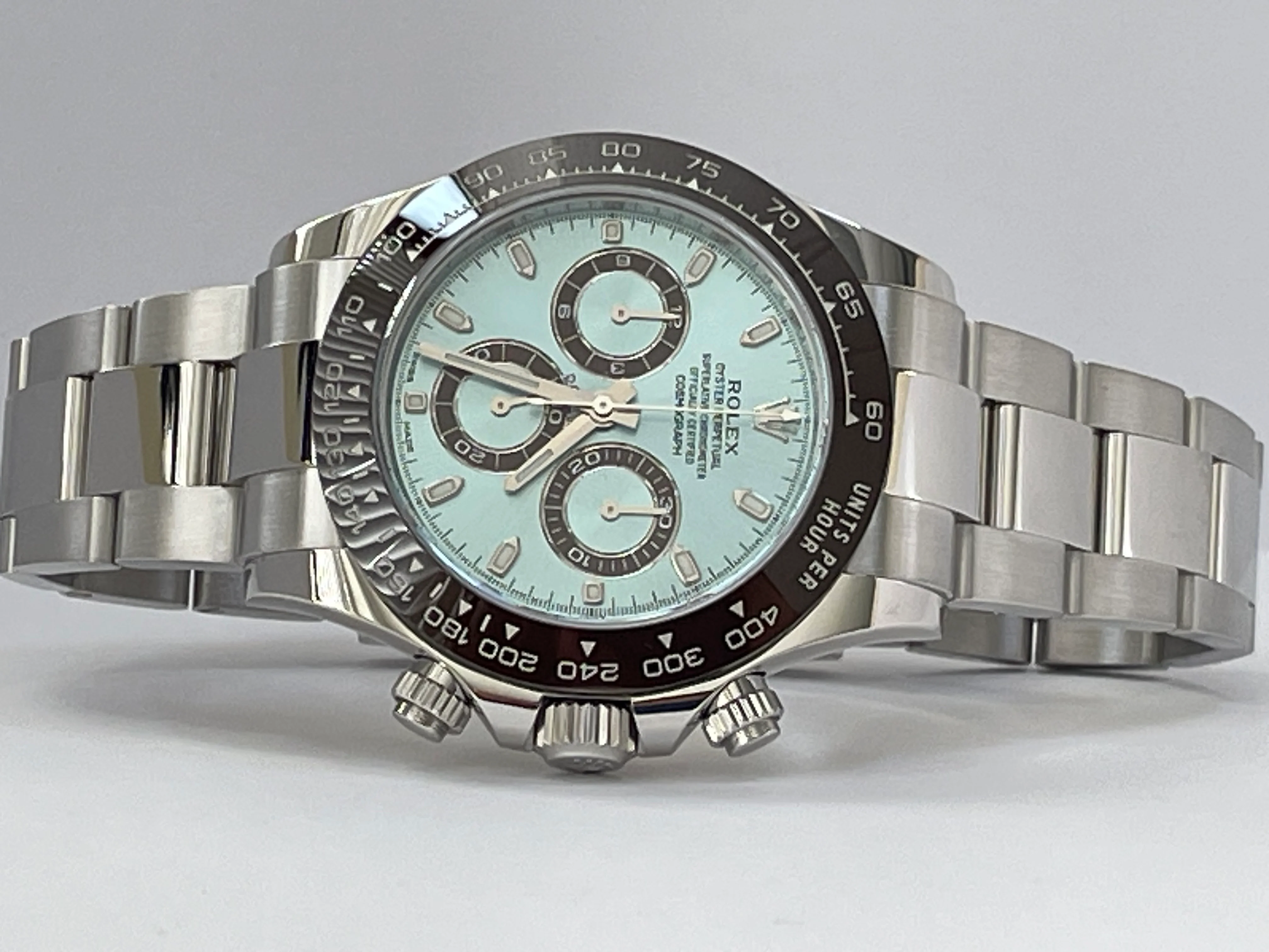 Rolex Platinum Cosmograph Daytona - 2023 - Ice Blue Dial - 116506