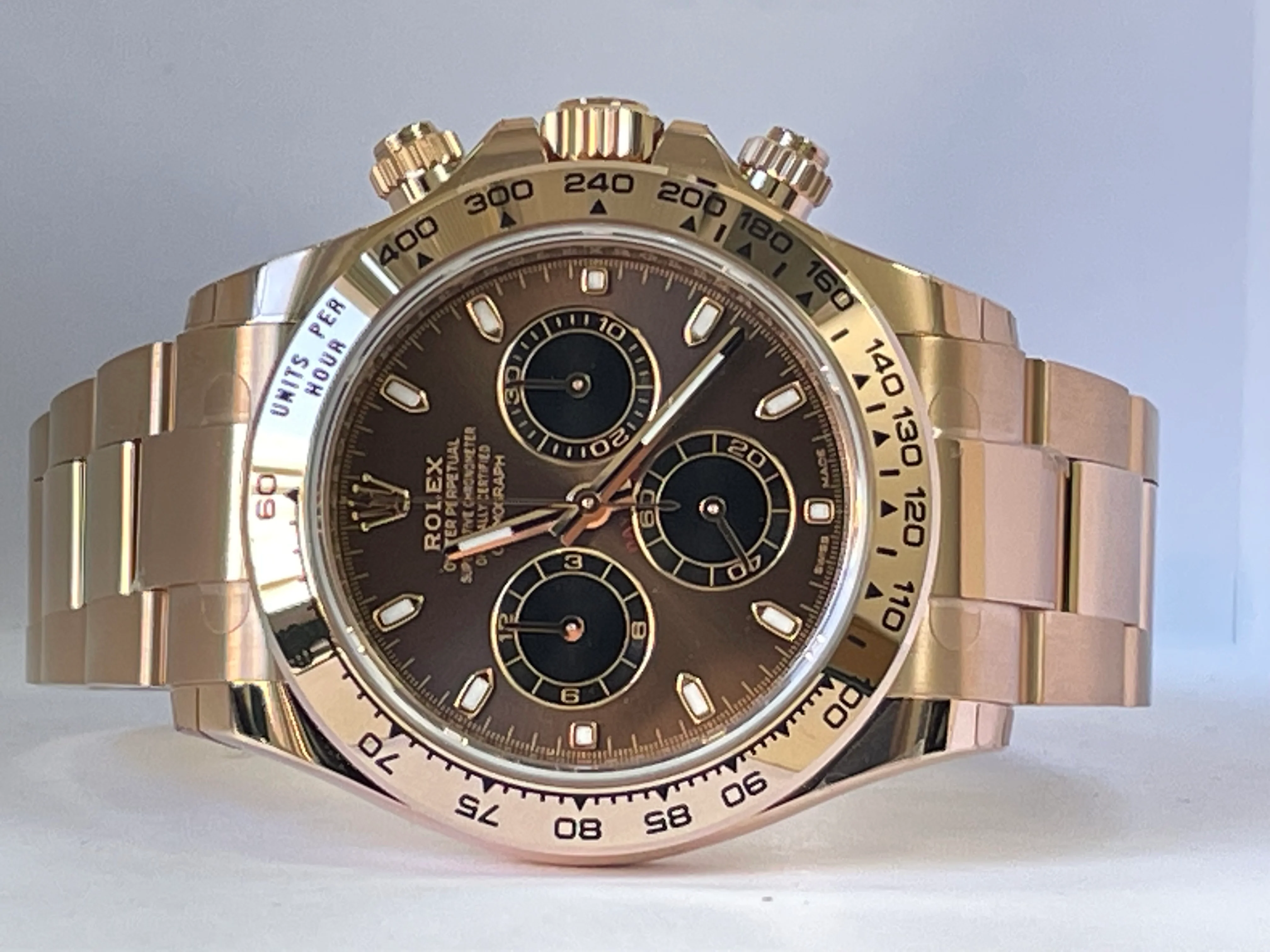 Rolex Everose Gold Cosmograph Daytona - 2023 - Chocolate Dial - 116505