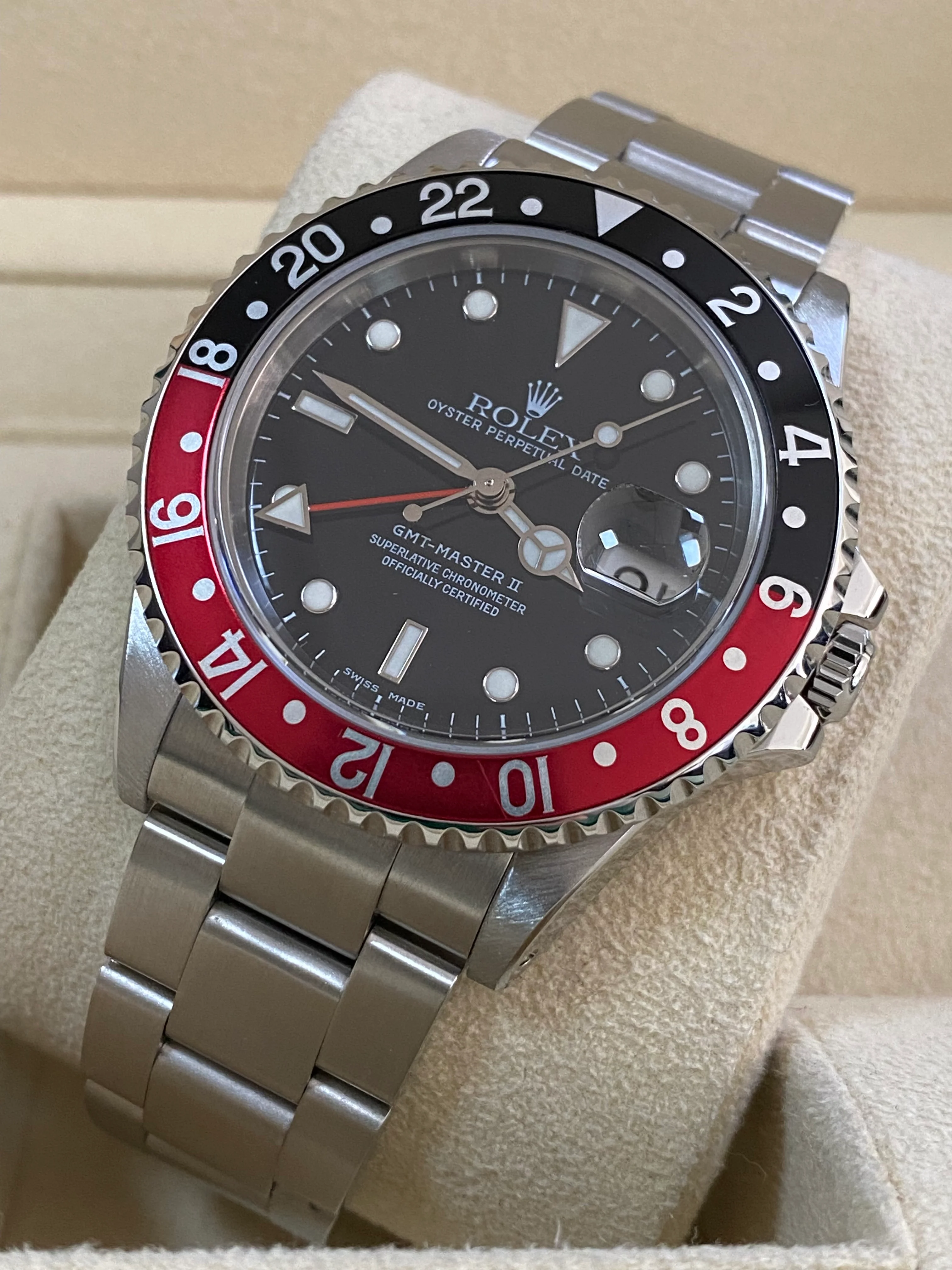 Rolex Steel GMT-Master II - K serial - 