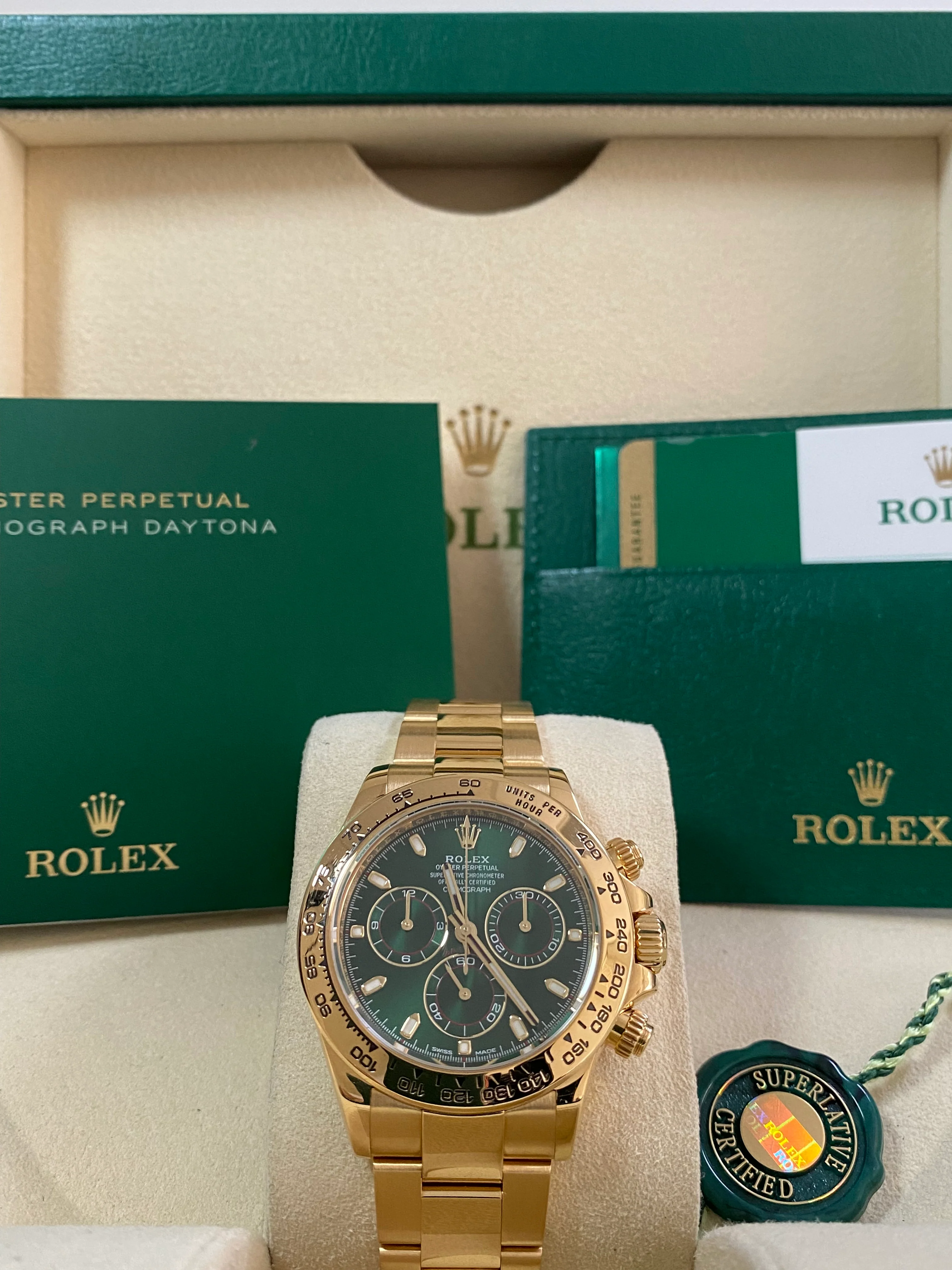 Rolex Yellow Gold Cosmograph Daytona -  2018 - 