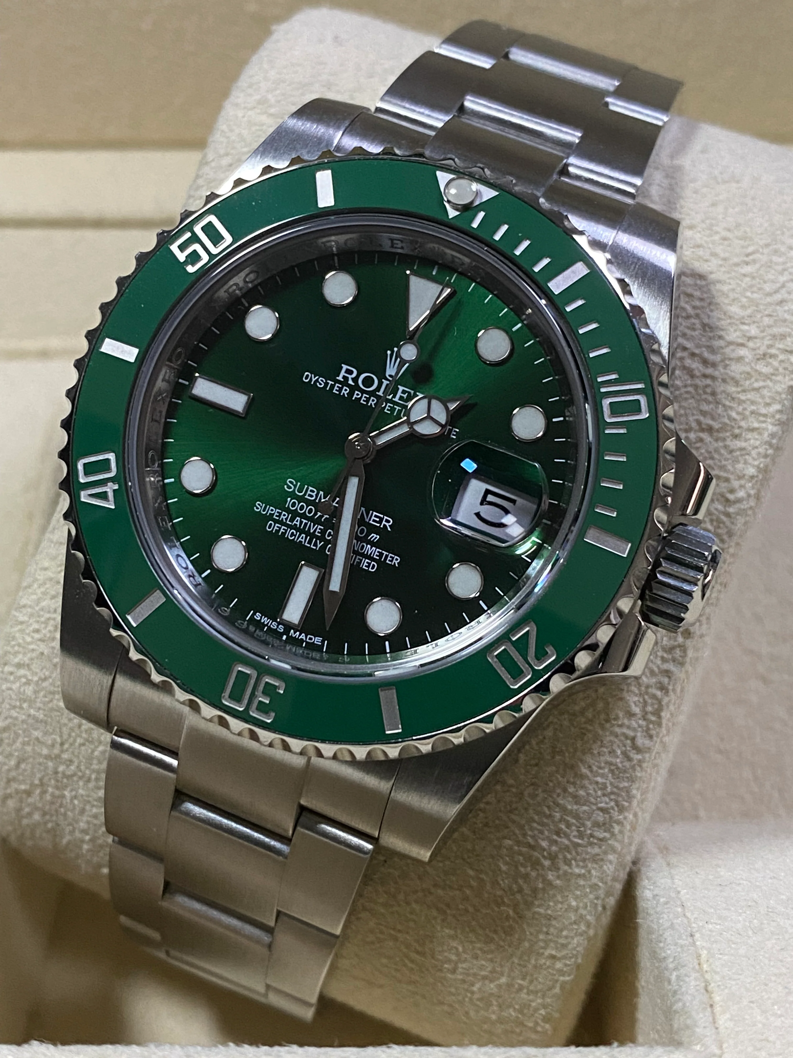 Rolex Steel Submariner Date - 2013 - 
