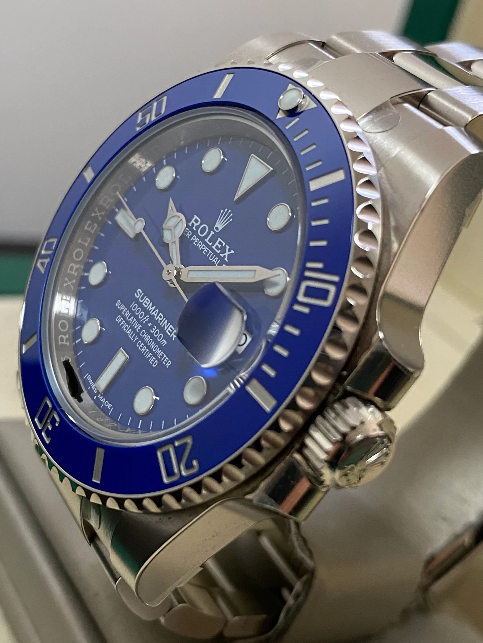 Rolex White Gold Submariner Date - 2018 - 
