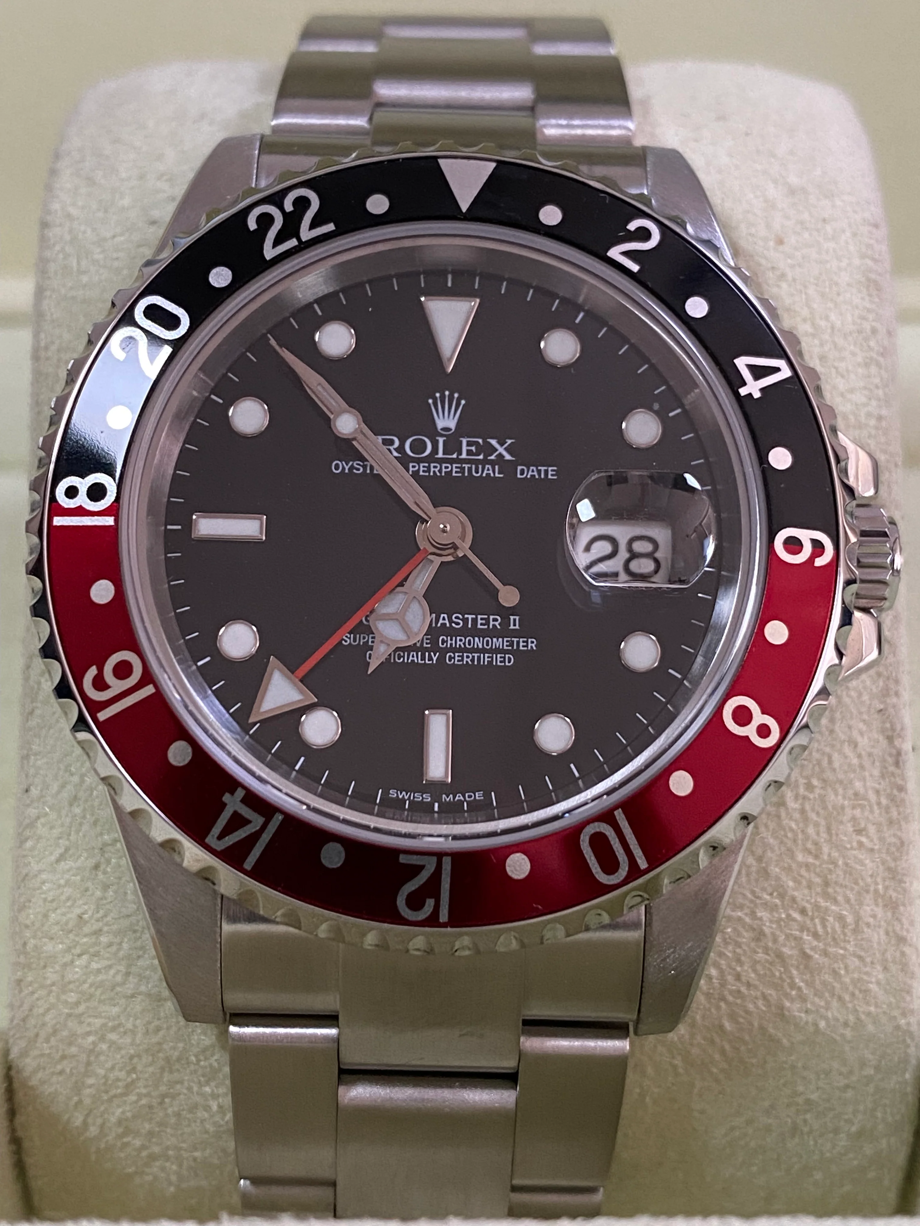Rolex Steel GMT-Master II - Z serial - 