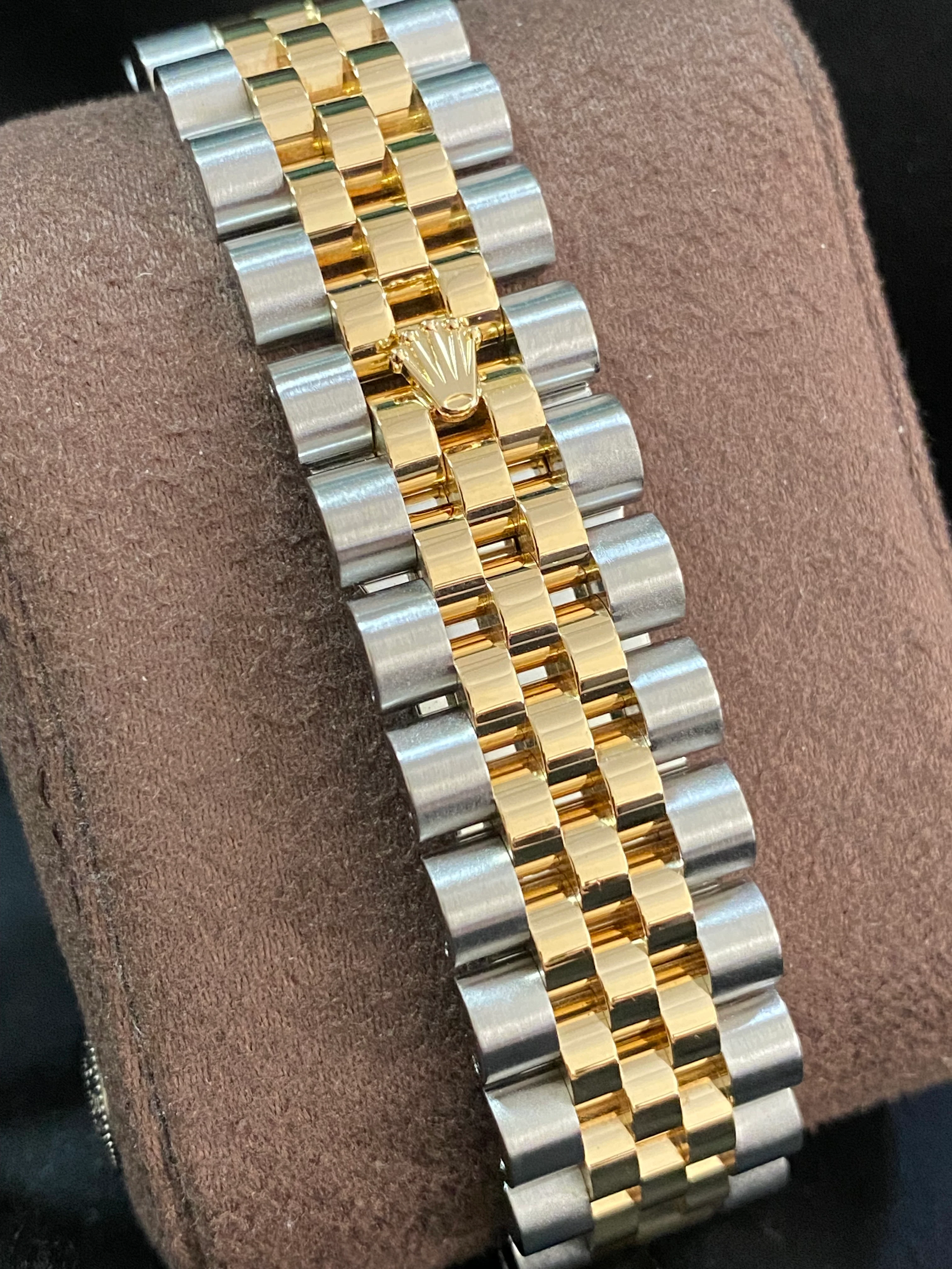 Rolex Steel and Yellow Gold Datejust 36 - 2014 - Fluted Bezel - Slate Grey Roman Dial - Jubilee Bracelet - 116233 *FULL SET*