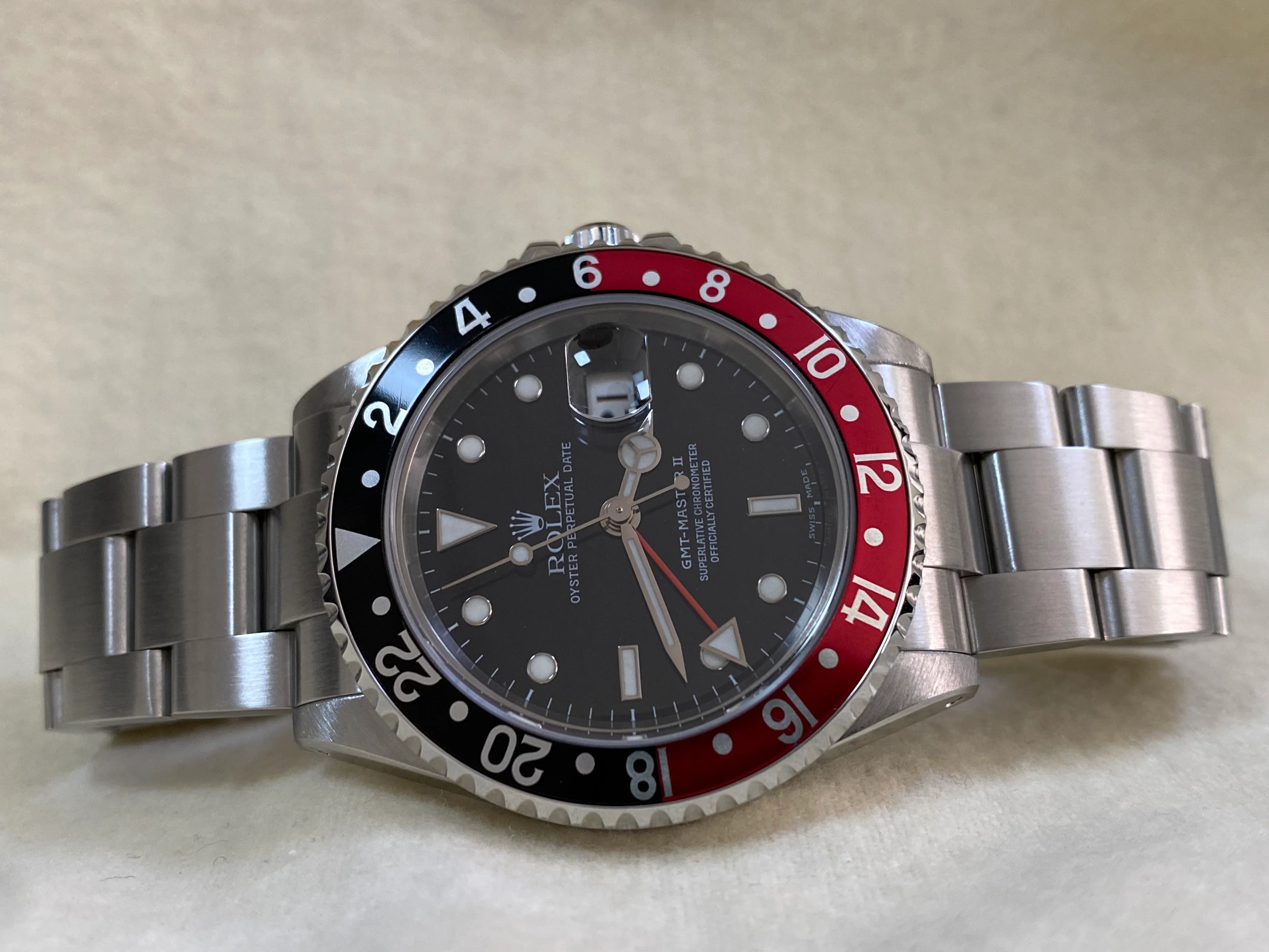 Rolex Steel GMT-Master II - K serial - 