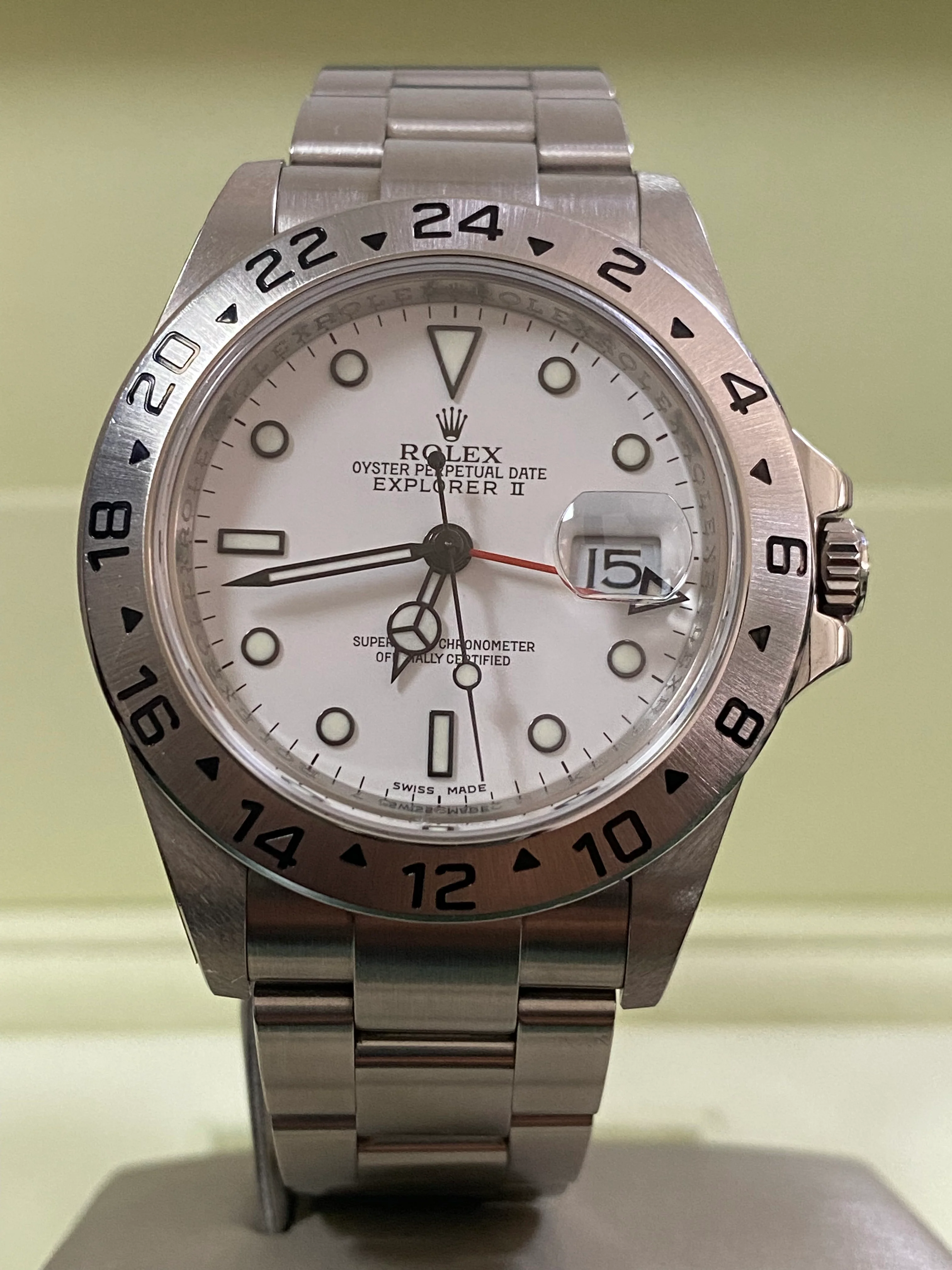 Rolex Steel Oyster Perpetual Explorer II - 2008 - 