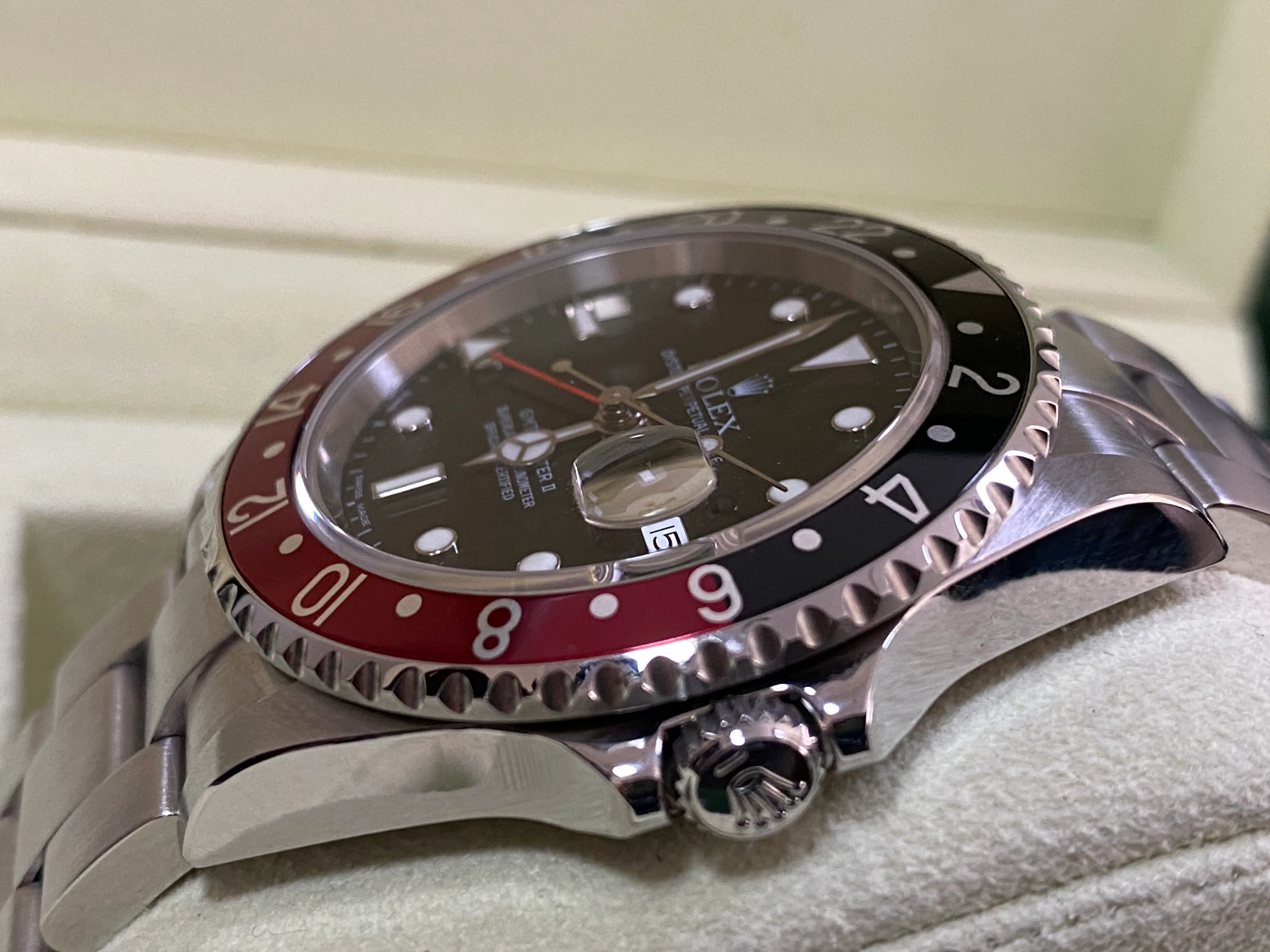 Rolex Steel GMT-Master II - Z serial - 