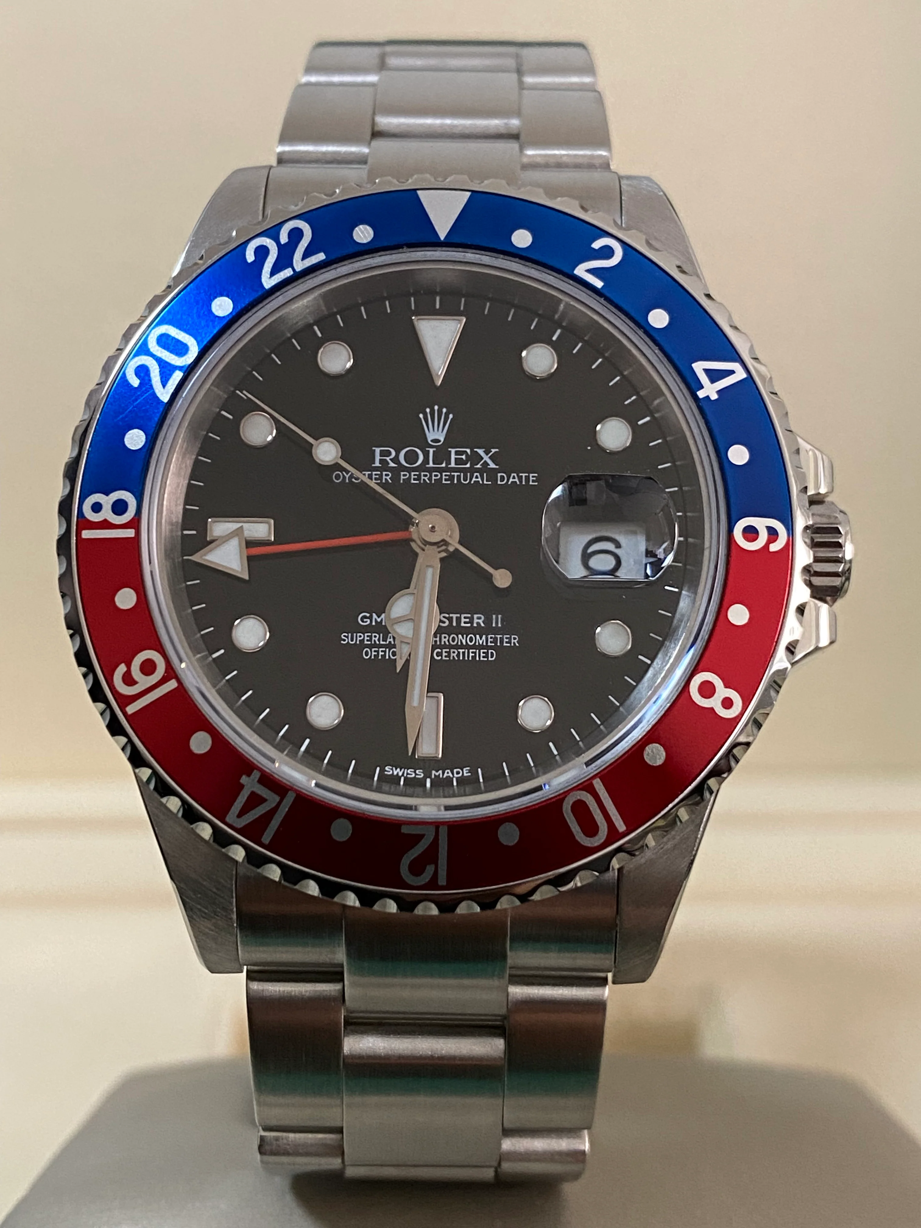 Rolex Steel GMT-Master II -  Z serial - 