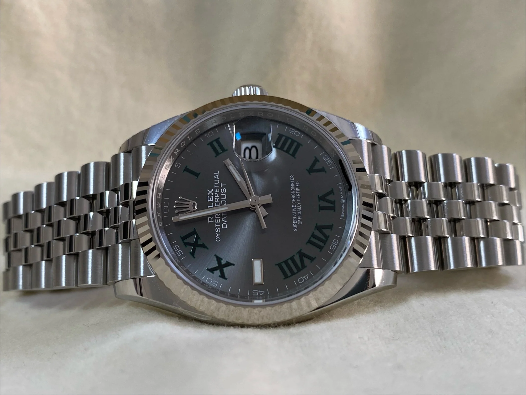 Rolex Steel Datejust 36 - 2024 - Fluted Bezel - 