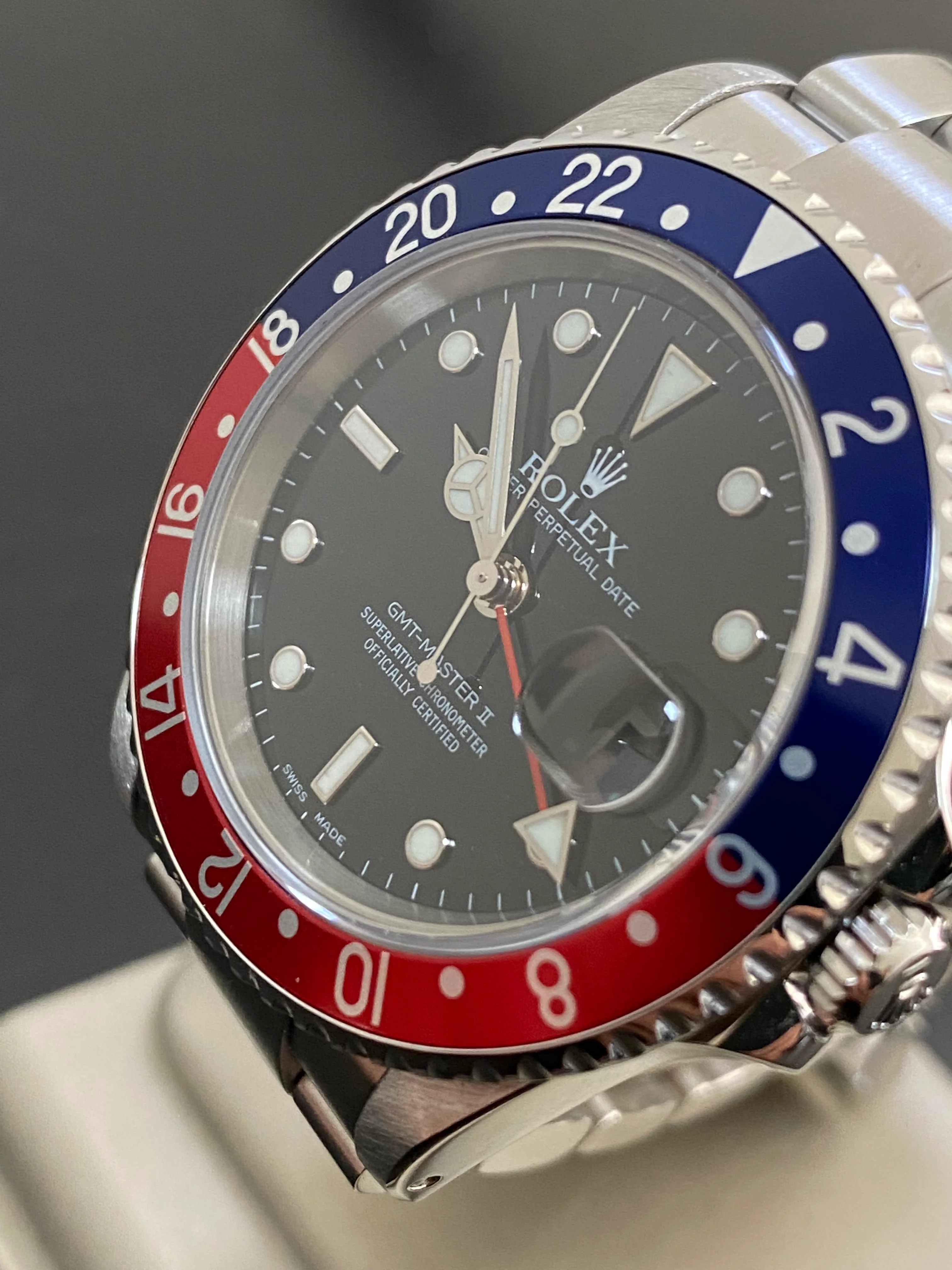 Rolex Steel GMT-Master II -  A Serial - 