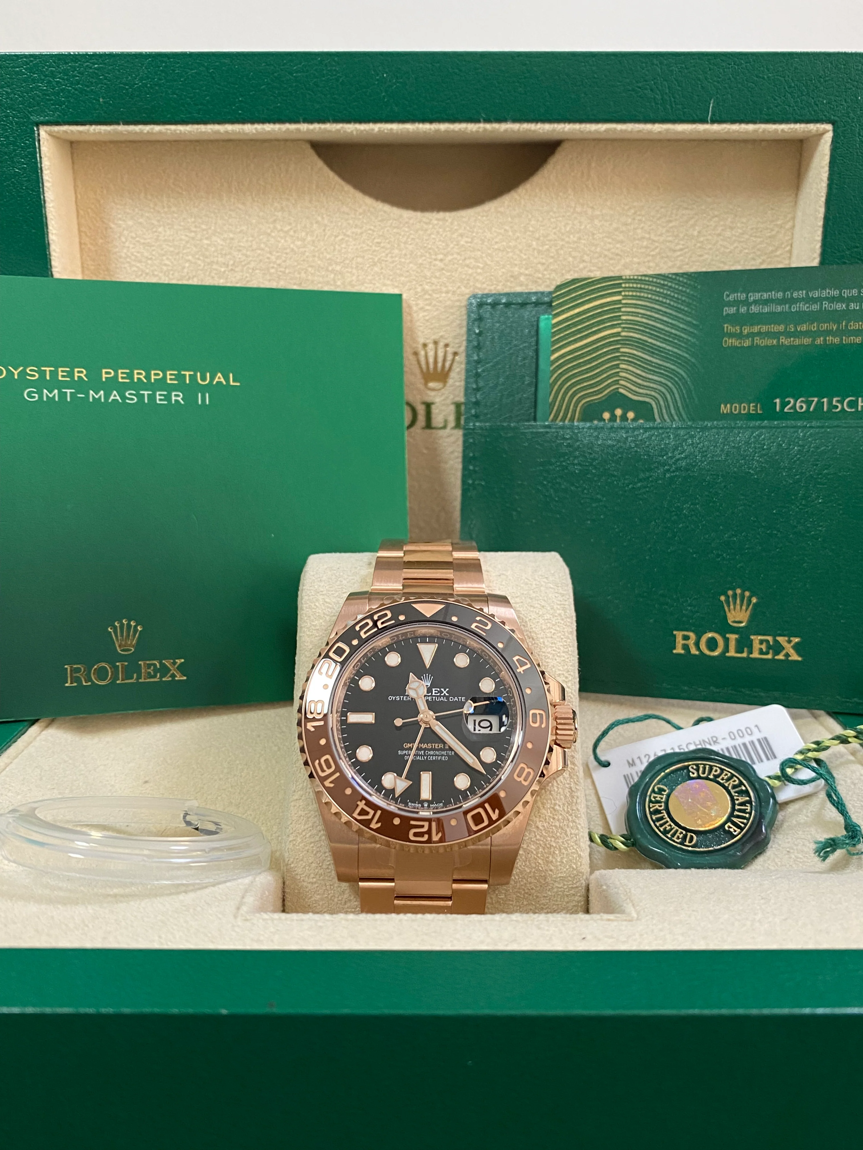 Rolex Everose Gold GMT-Master II - 2024 - 