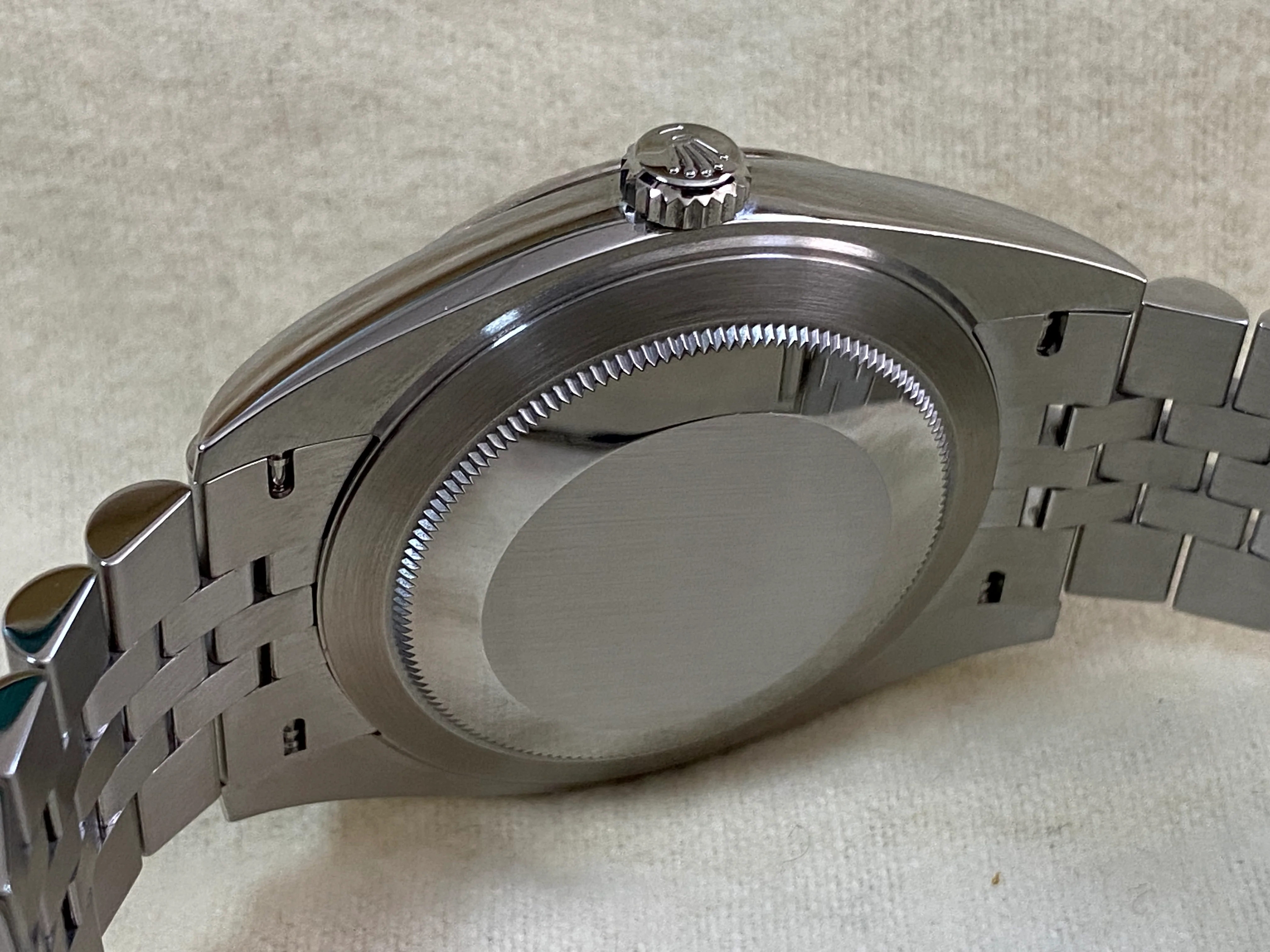 Rolex Steel and White Gold Datejust 41 - 2024 - Fluted Bezel - 