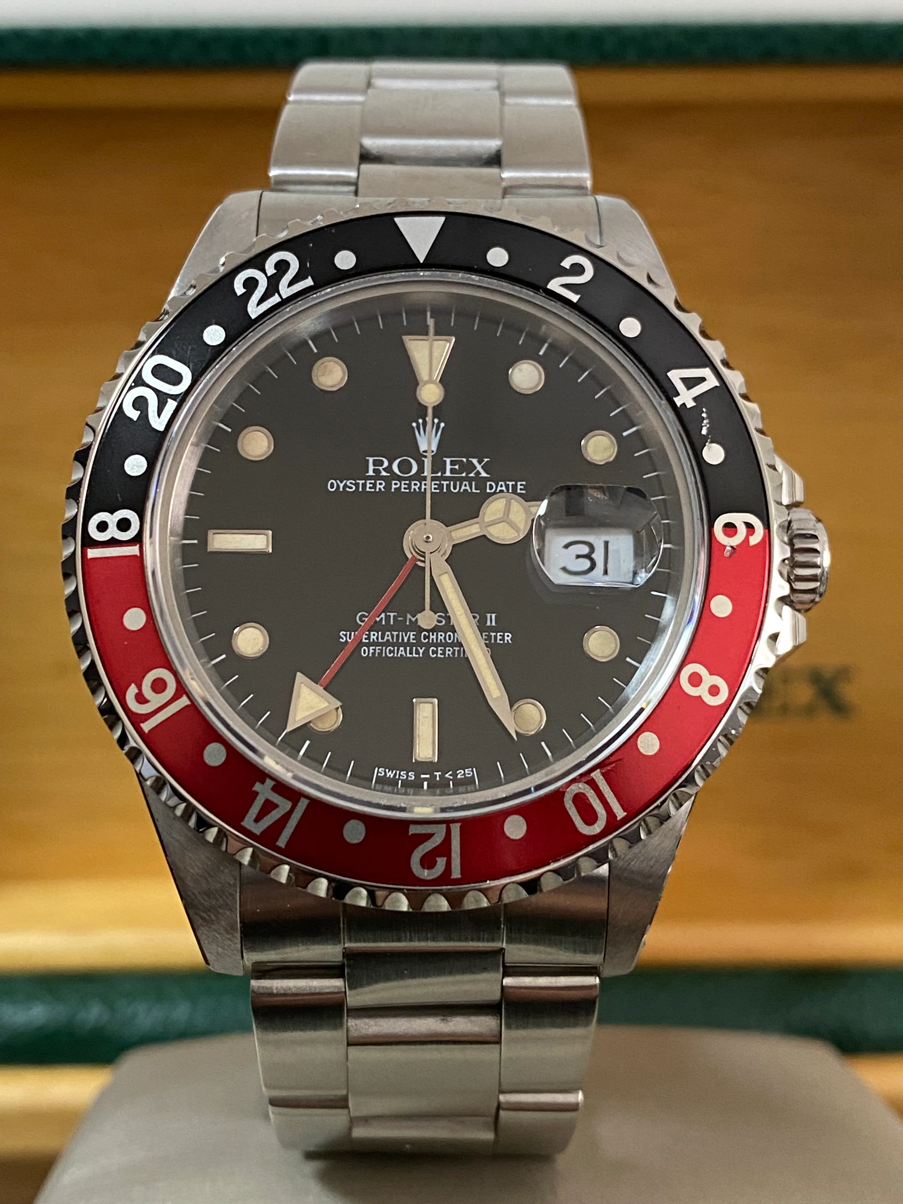 Rolex Steel GMT-Master II - N serial - 