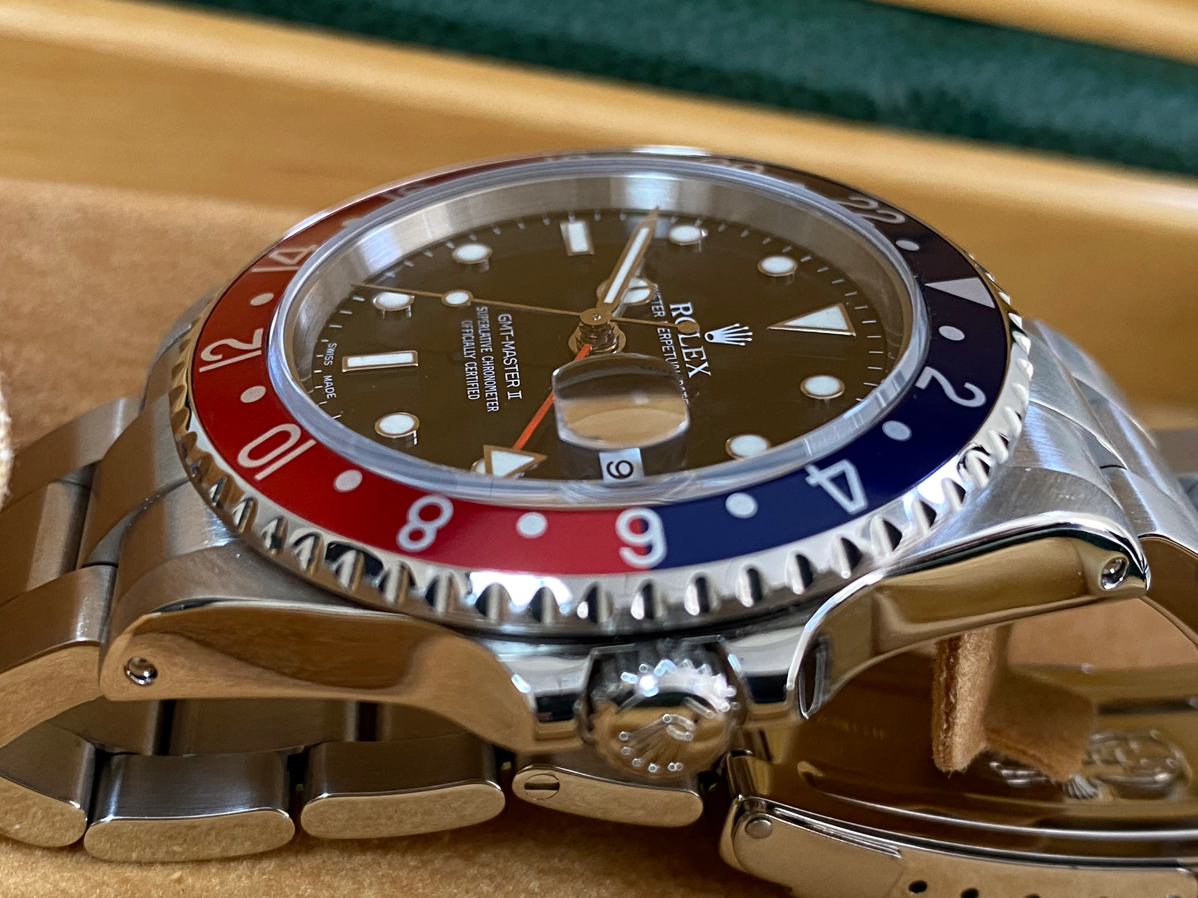 Rolex Steel GMT-Master II -  A Serial - 