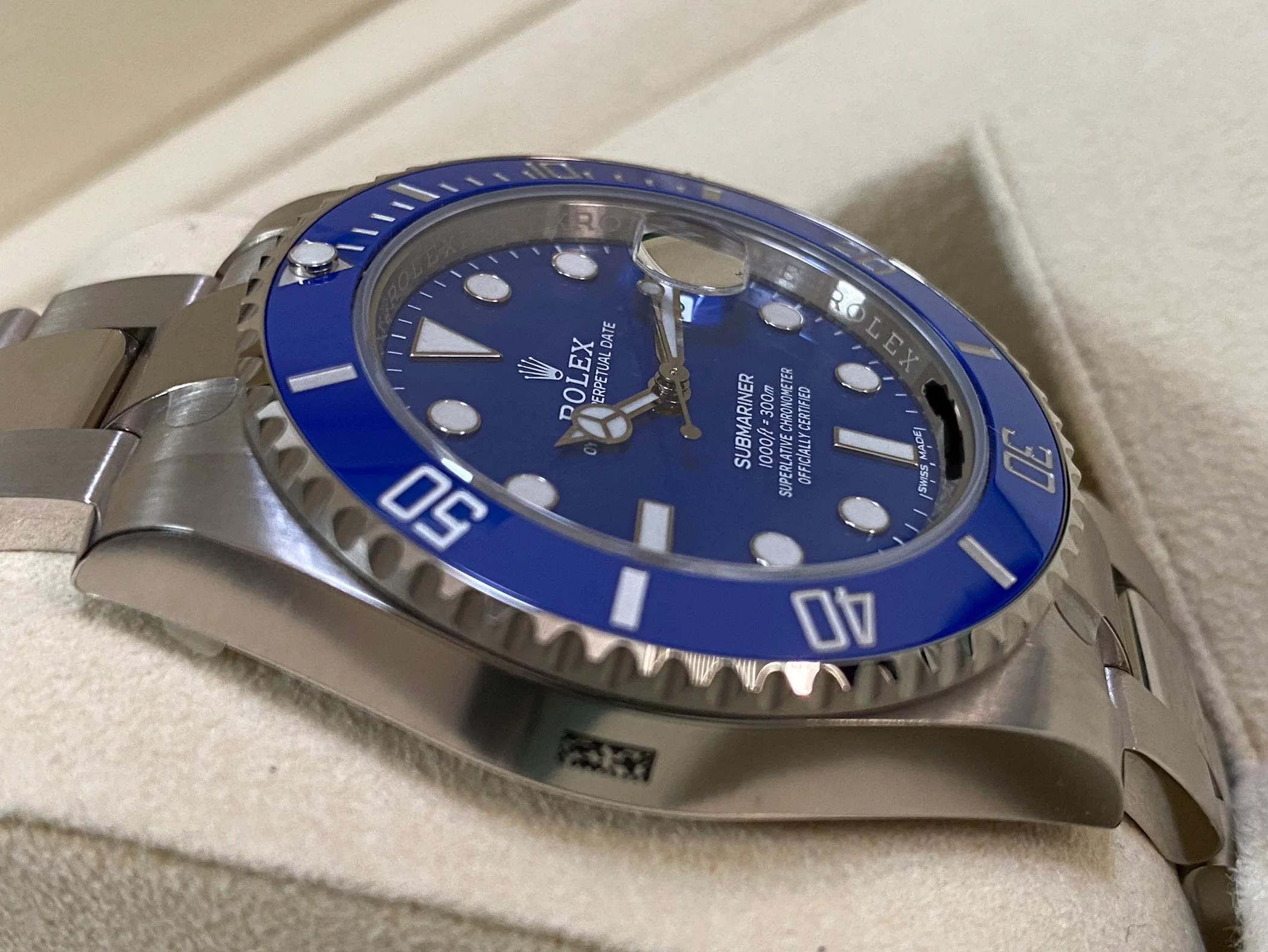 Rolex White Gold Submariner Date - 2018 - 