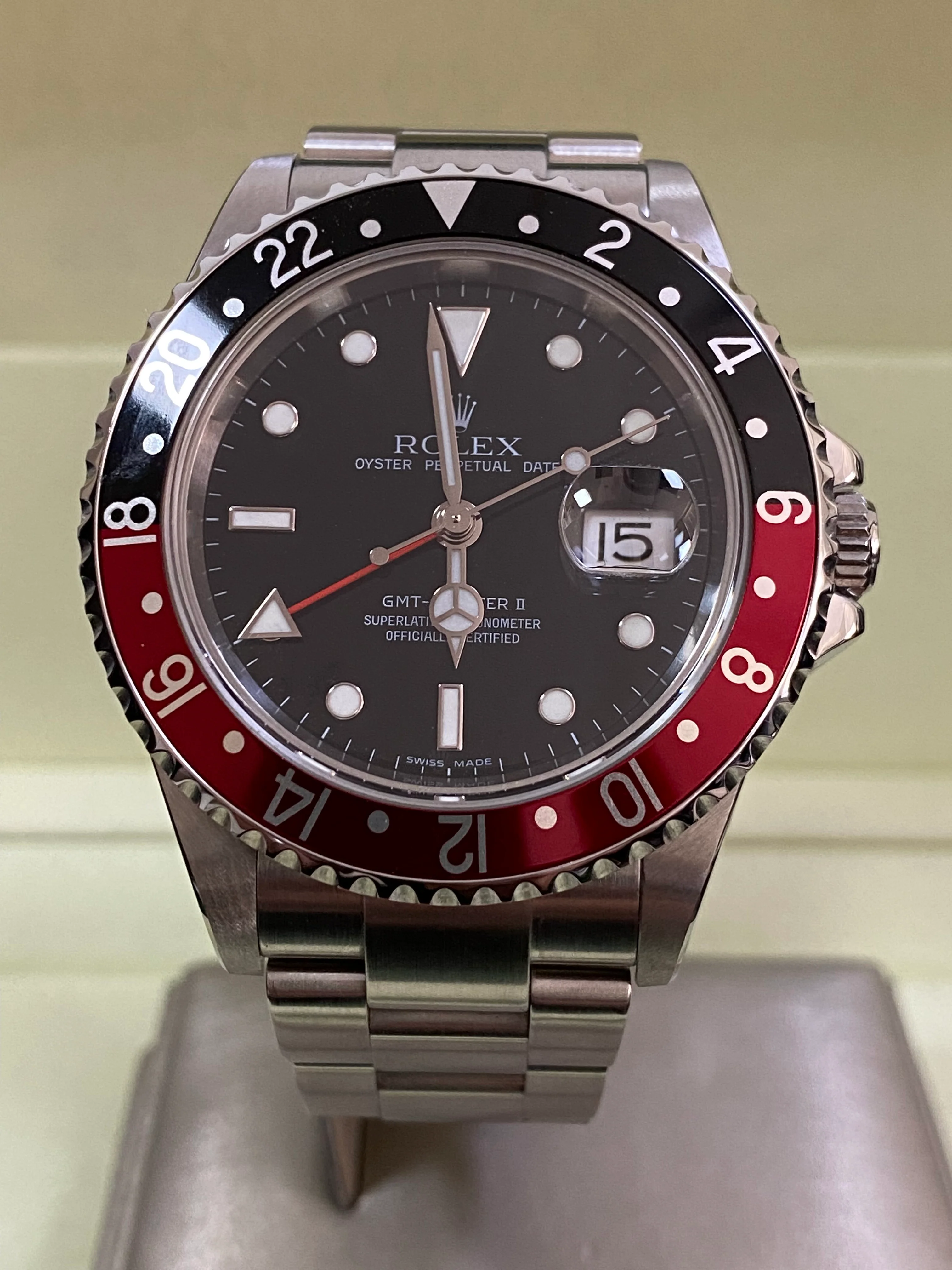 Rolex Steel GMT-Master II - Z serial - 