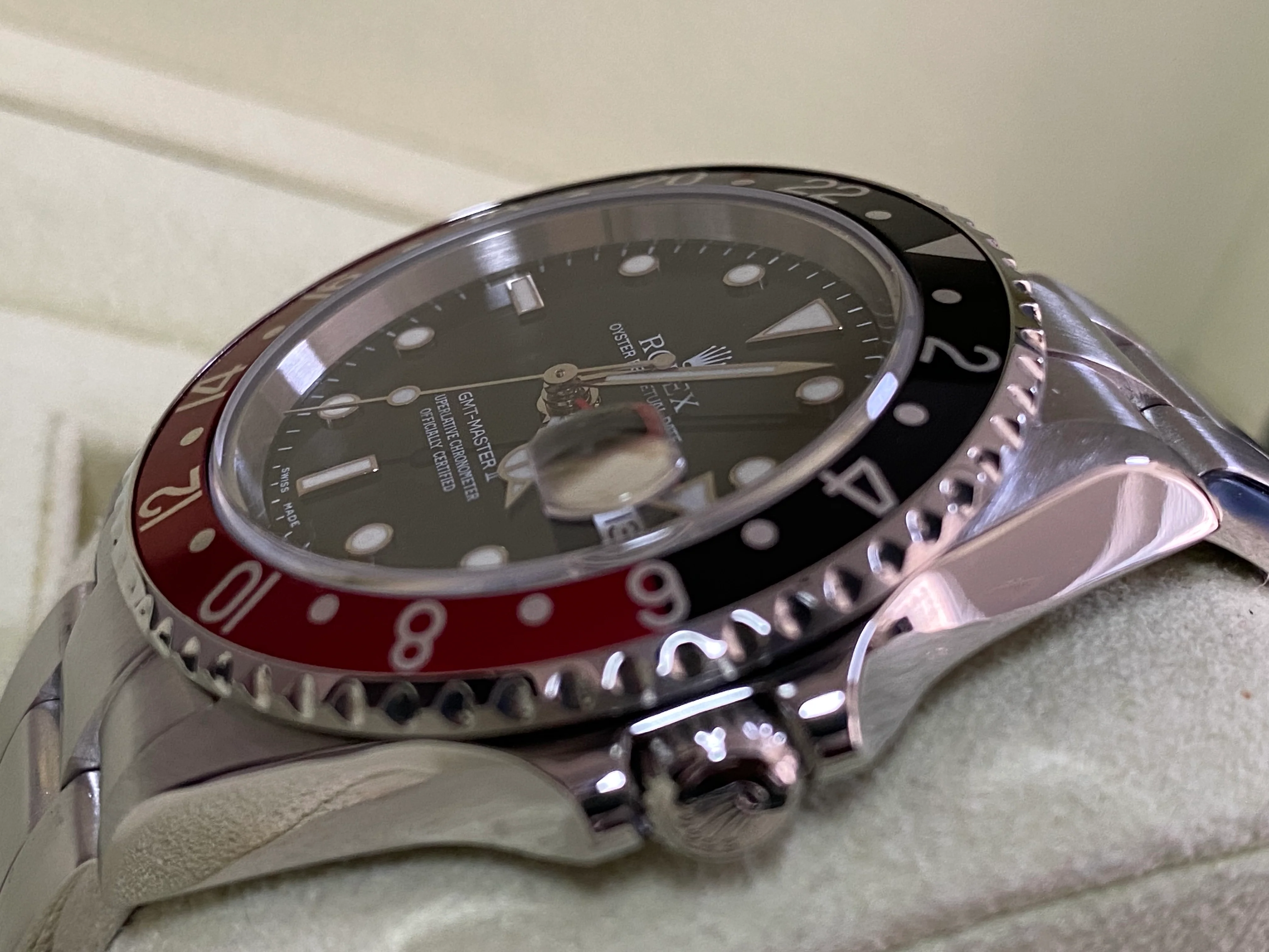 Rolex Steel GMT-Master II - D serial - 