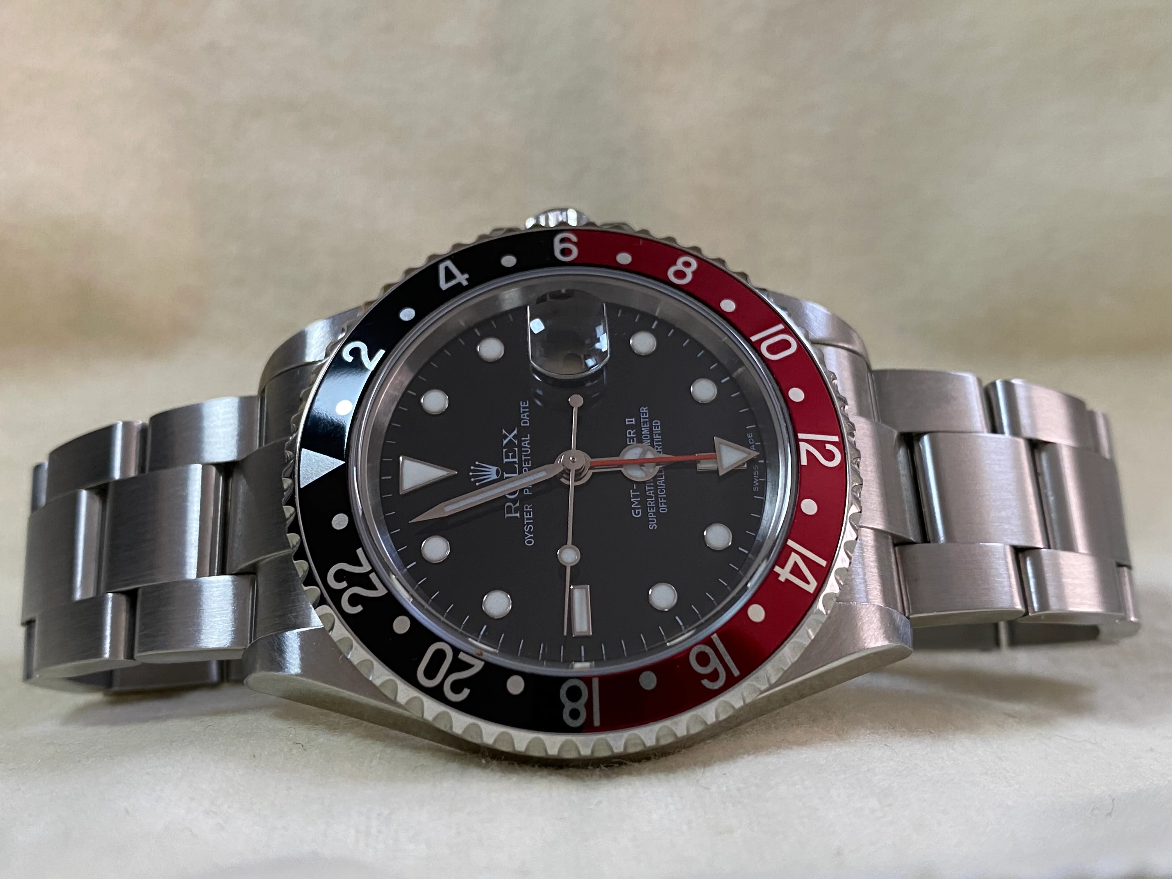 Rolex Steel GMT-Master II - M serial - 