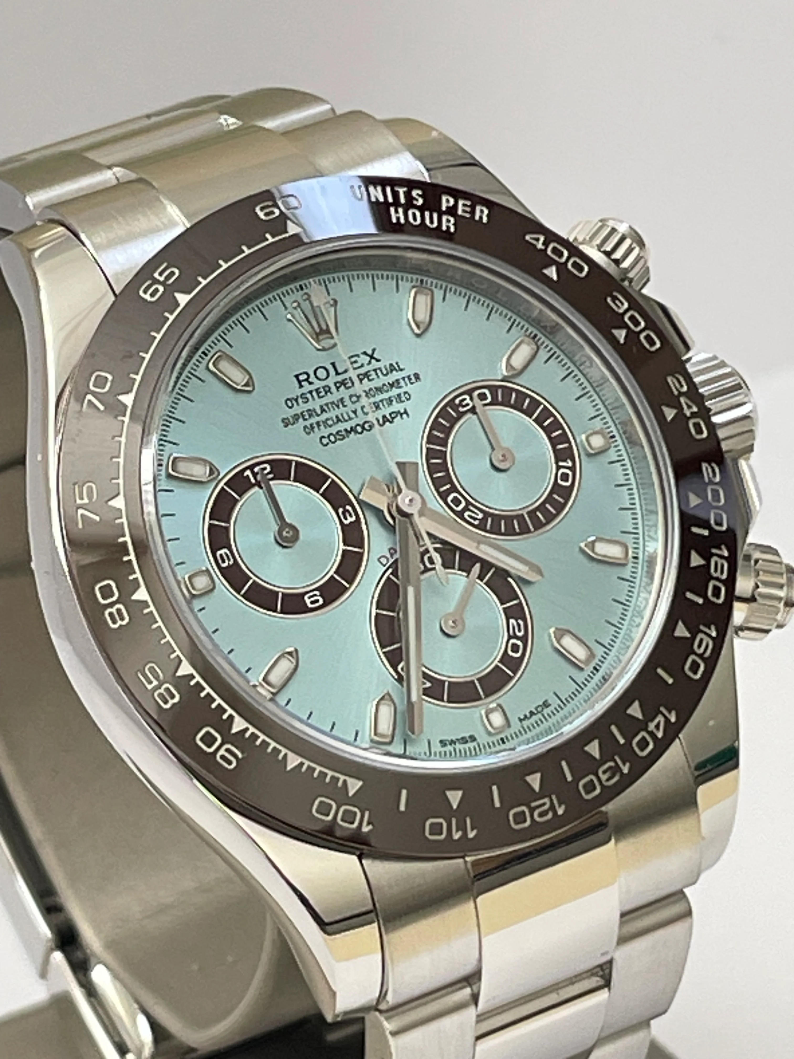 Rolex Platinum Cosmograph Daytona - 2023 - Ice Blue Dial - 116506