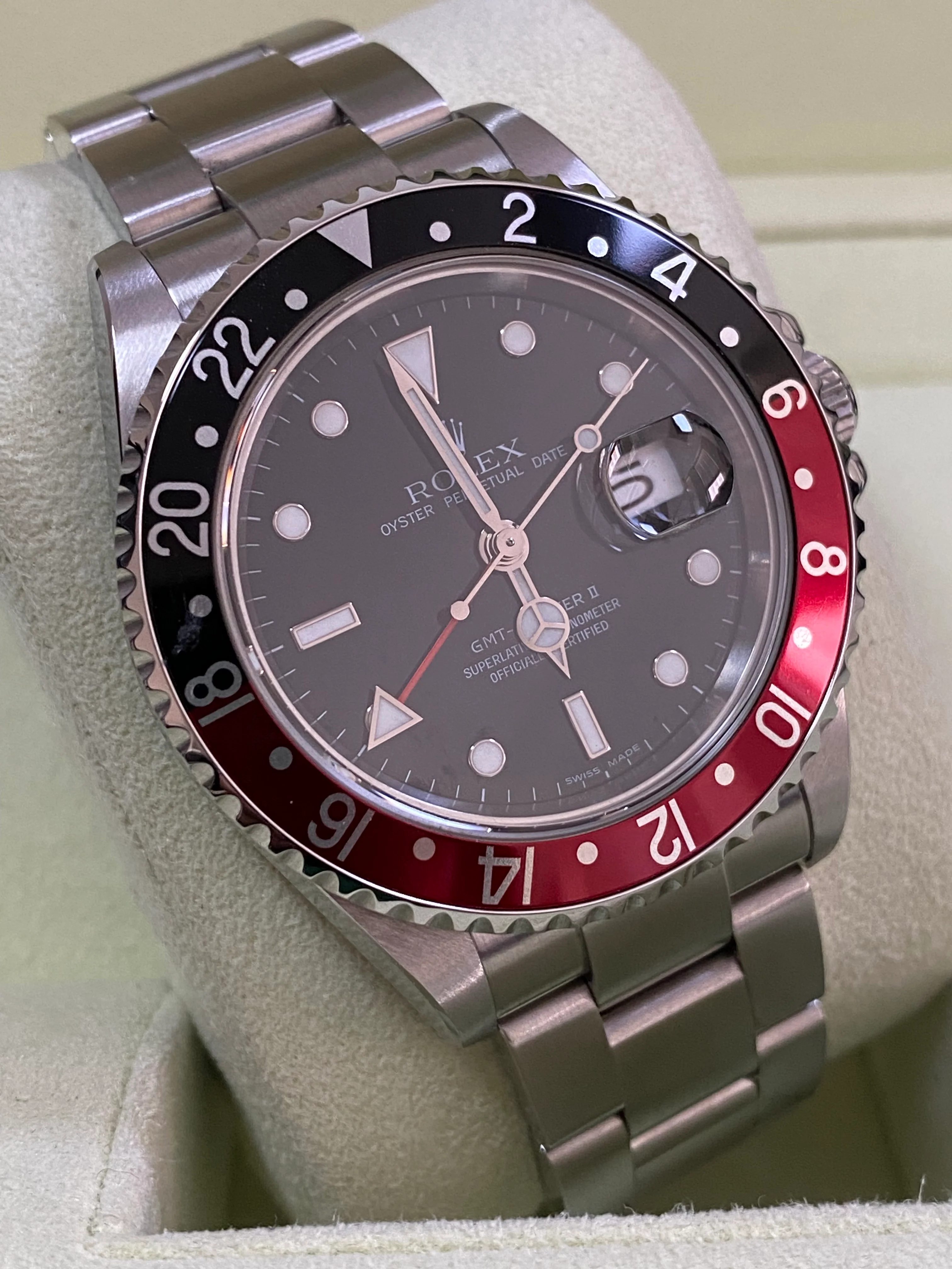 Rolex Steel GMT-Master II - Z serial - 