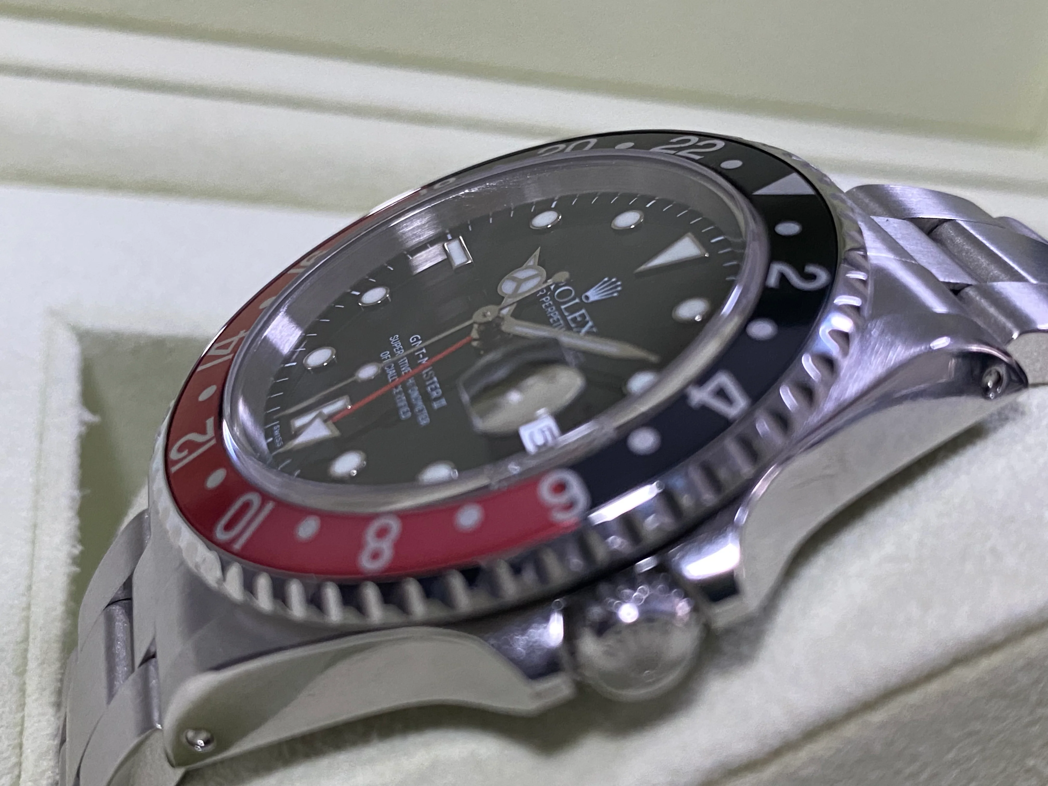 Rolex Steel GMT-Master II - A serial - 