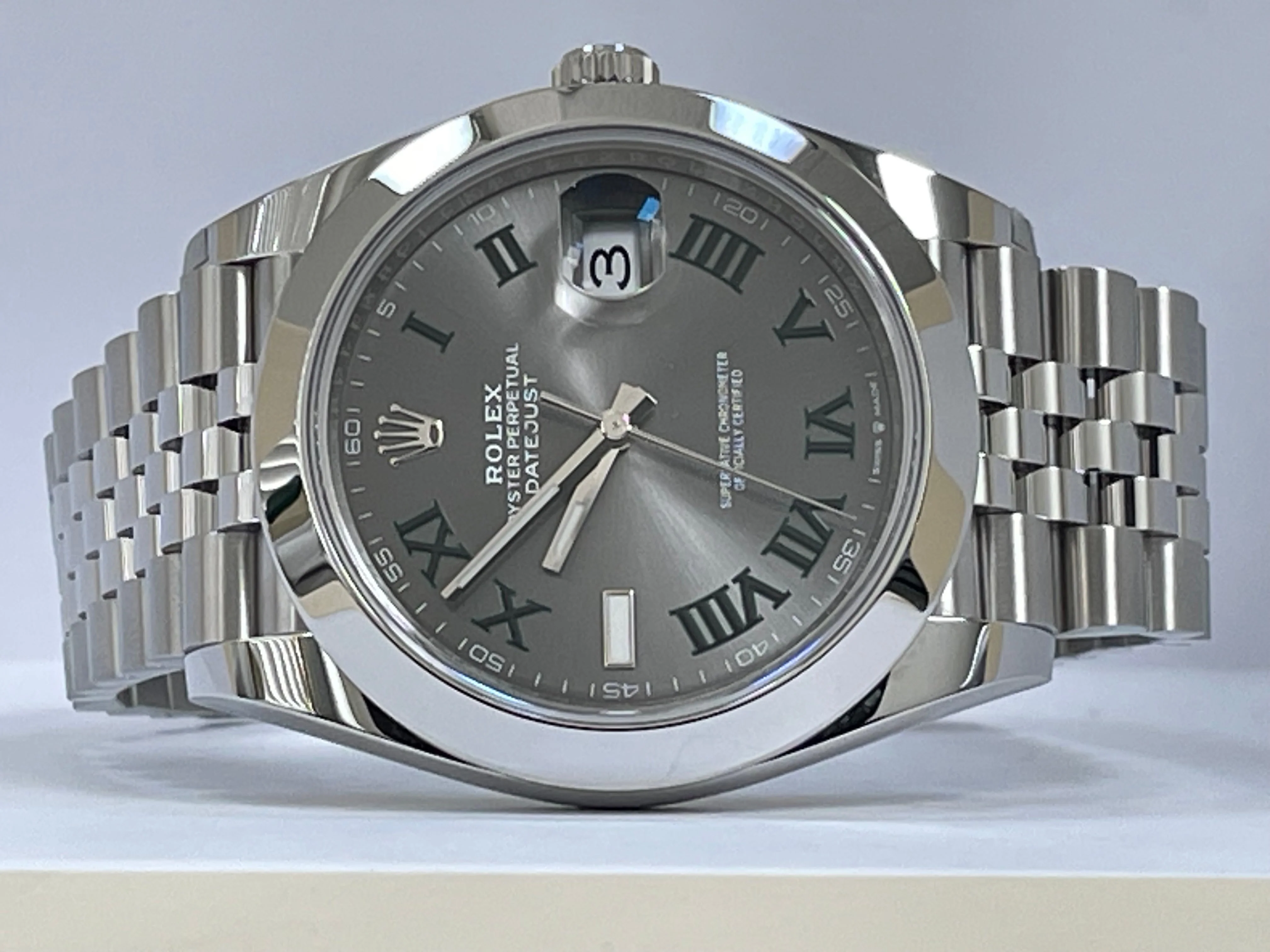 Rolex Steel Datejust 41 - 2024 - Smooth Bezel - 