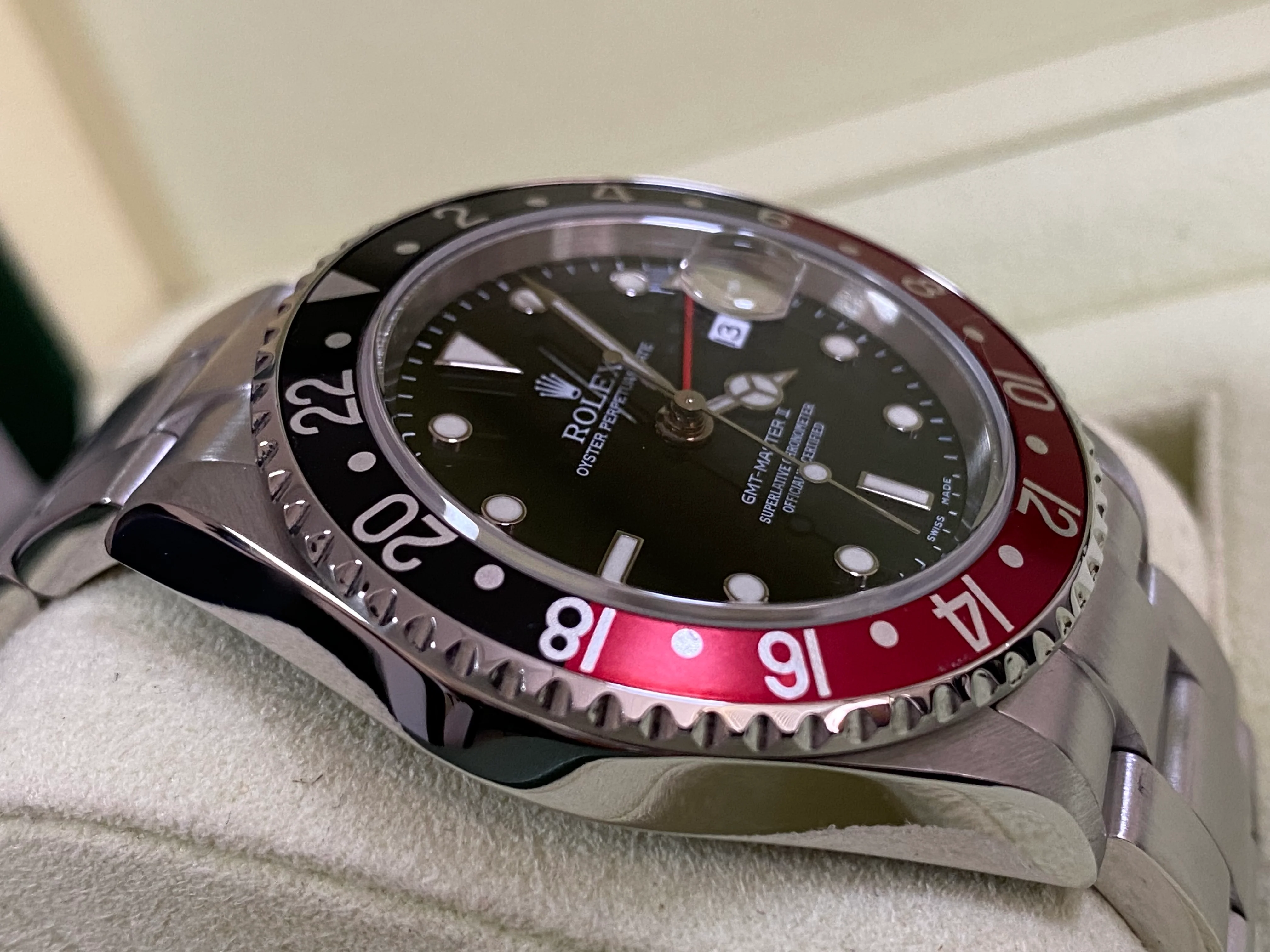 Rolex Steel GMT-Master II - D serial - 