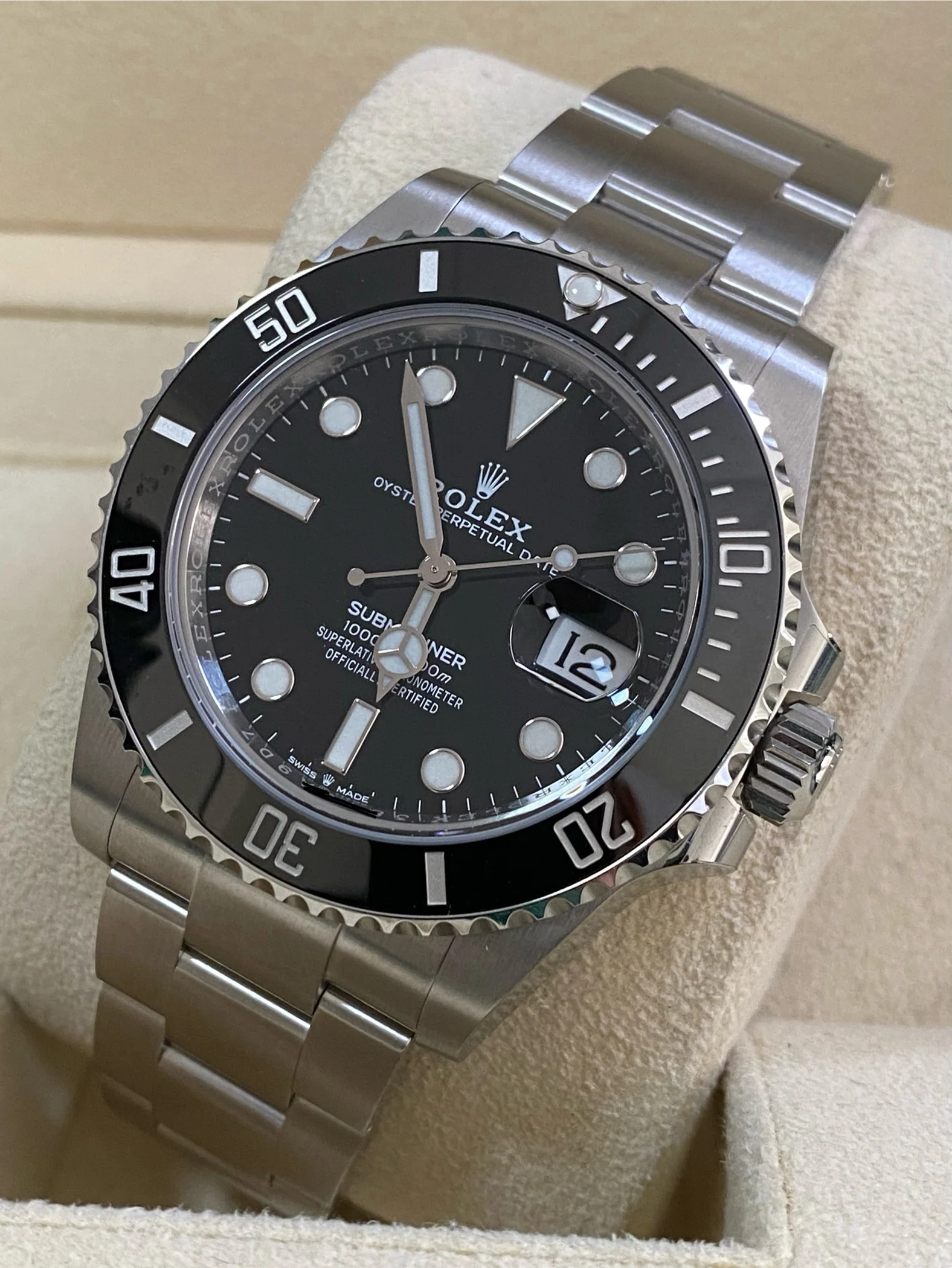 Rolex Steel Submariner Date - 2023 - Black Bezel - Black Dial - 126610LN