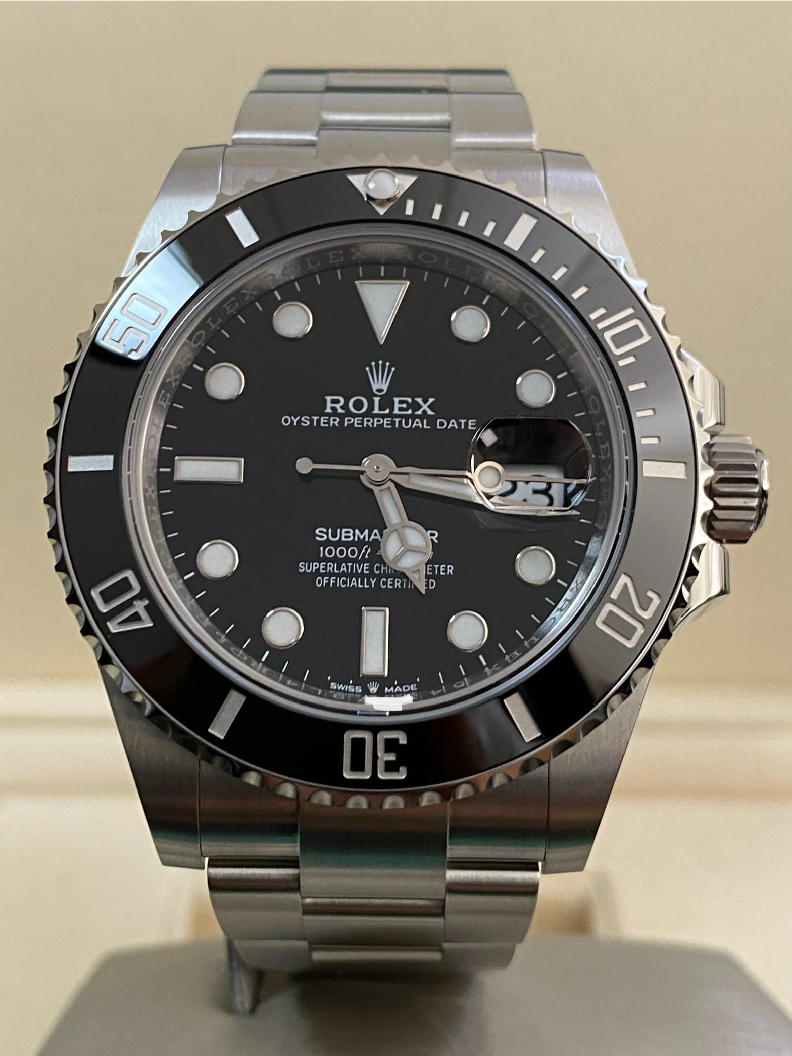 Rolex Steel Submariner Date - 2024 - Black Bezel - Black Dial - Oyster Bracelet - 126610LN *FULL SET*