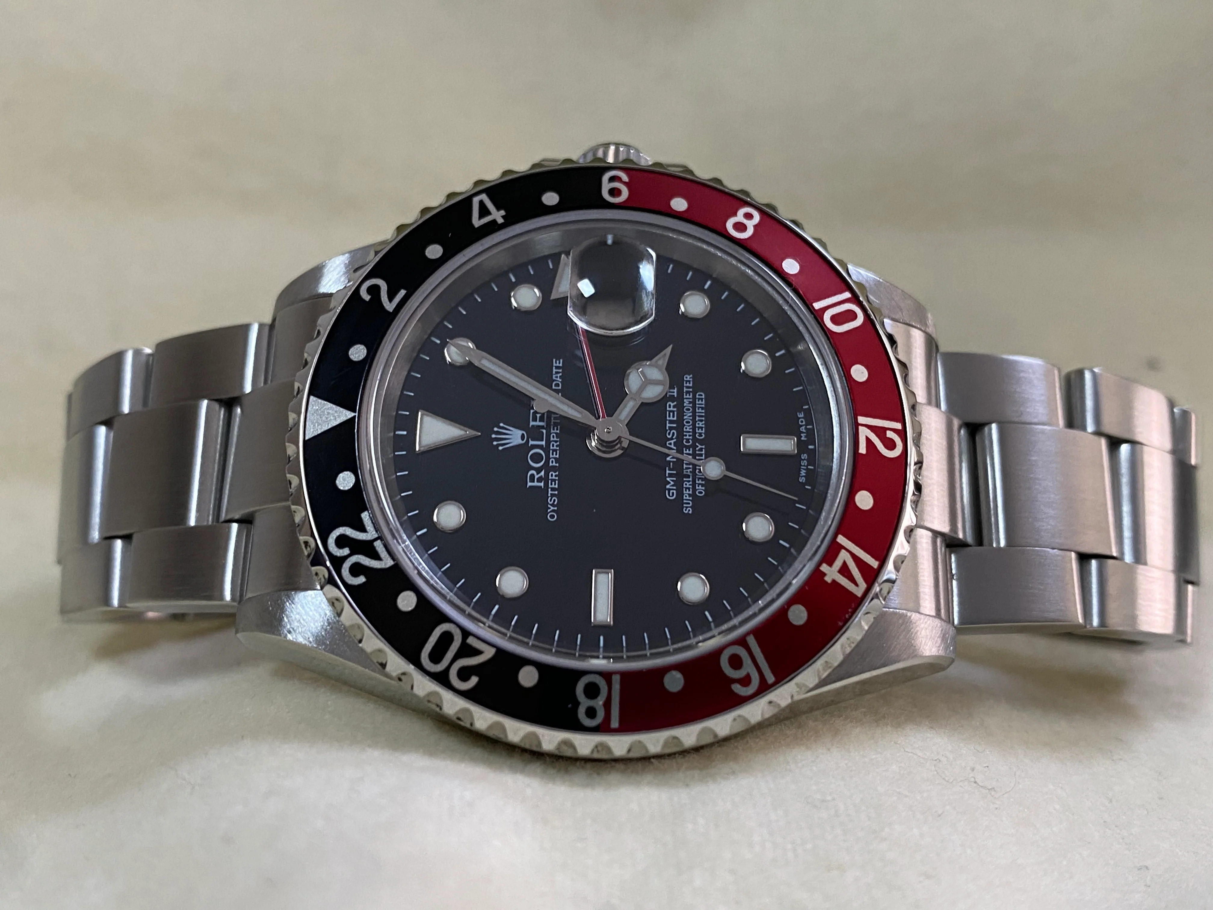 Rolex Steel GMT-Master II - D serial - 