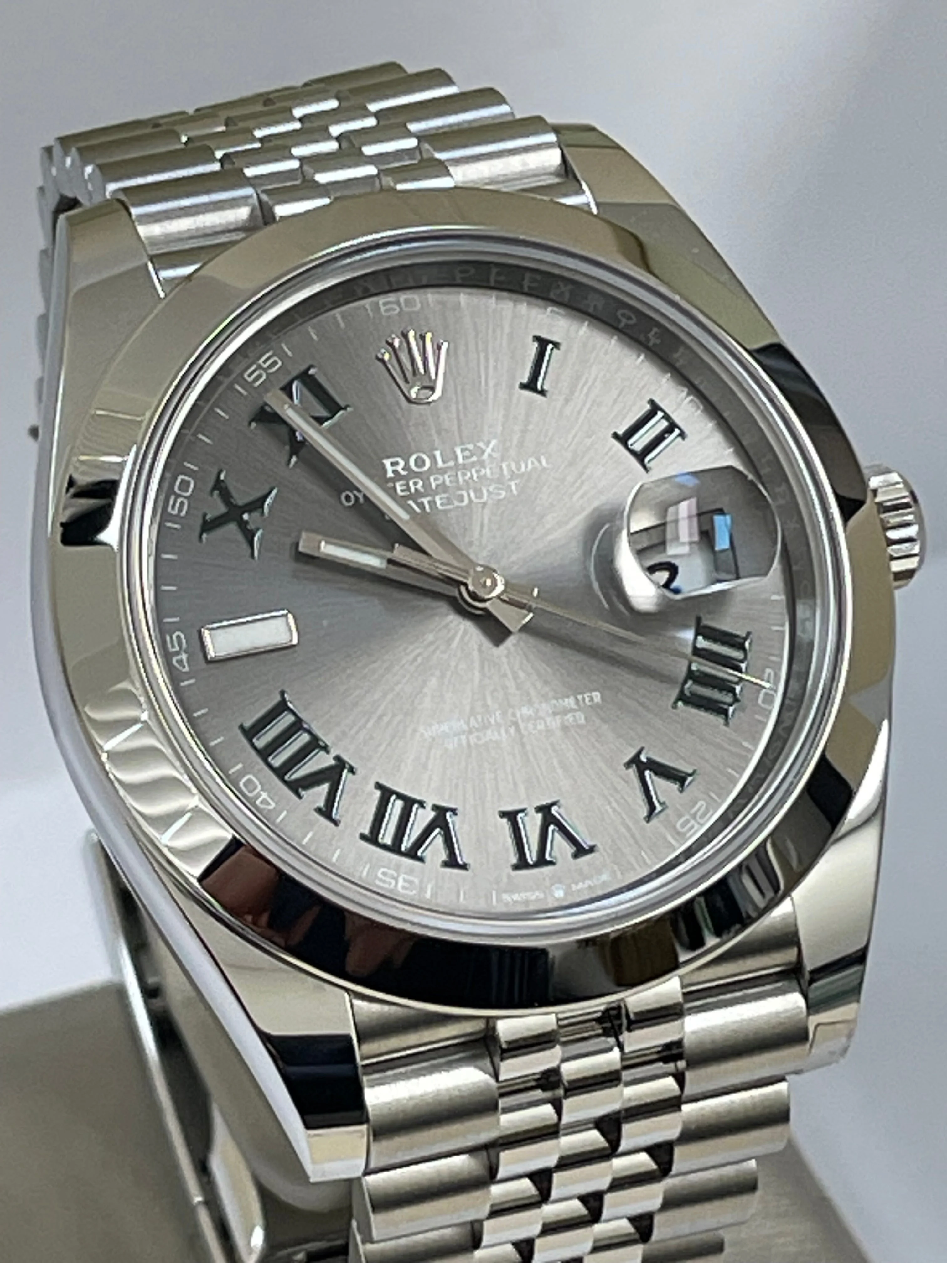 Rolex Steel Datejust 41 - 2024 - Smooth Bezel - 