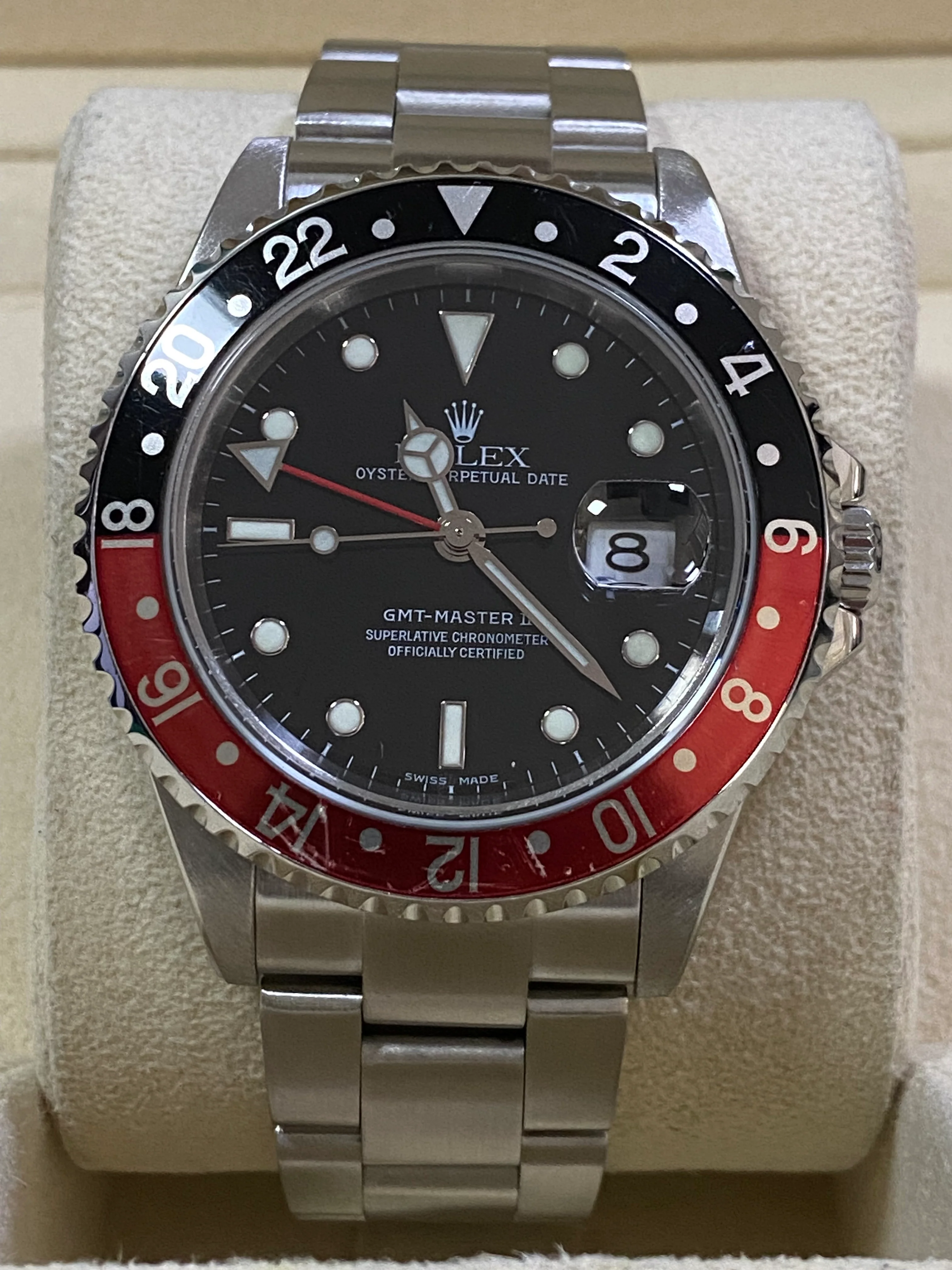 Rolex Steel GMT-Master II - F serial - 