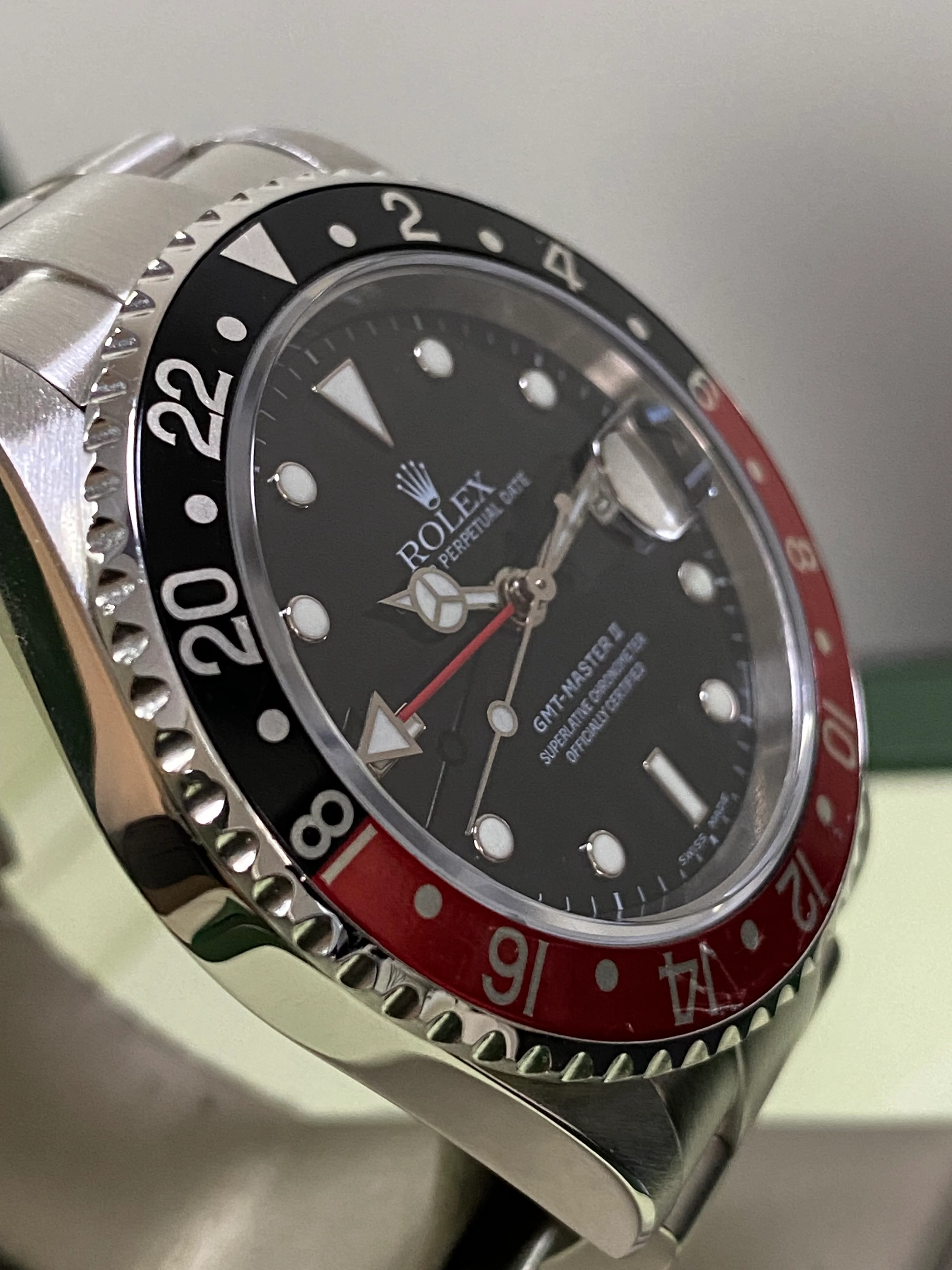 Rolex Steel GMT-Master II - F serial - 
