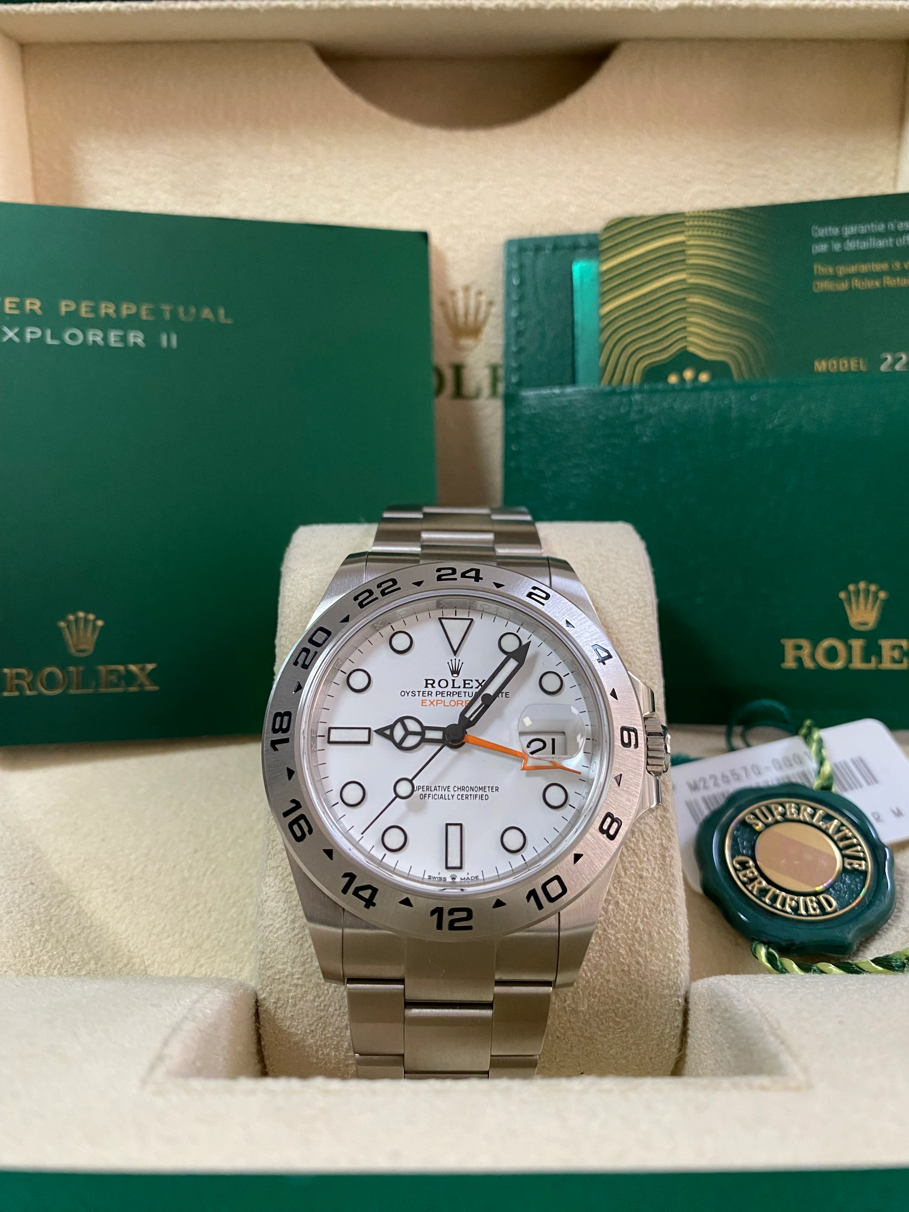 Rolex Oystersteel Explorer II - 2024 - 