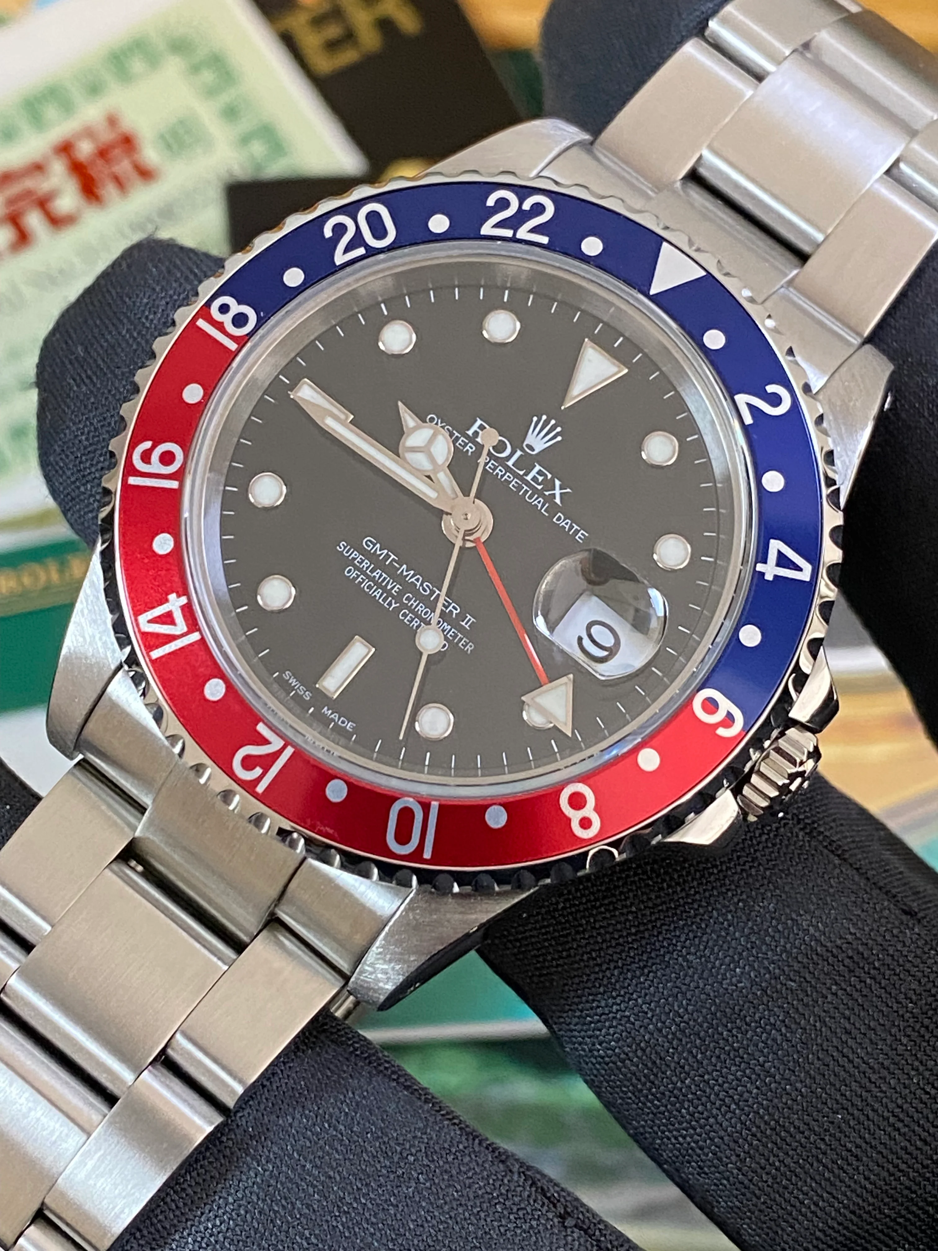 Rolex Steel GMT-Master II -  A Serial - 