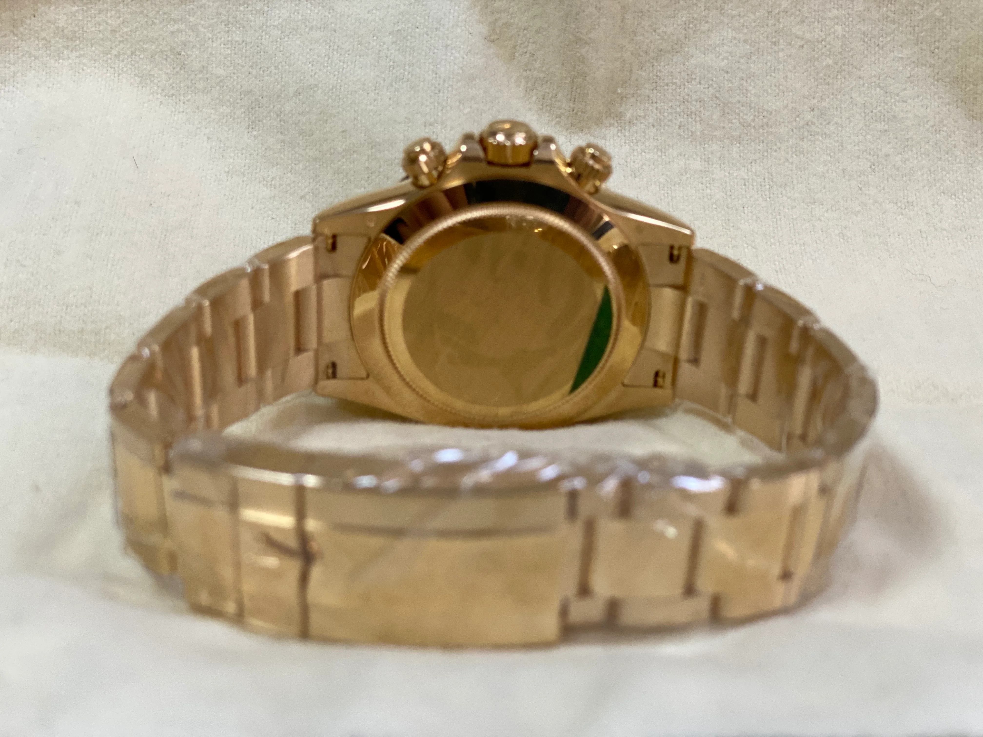 Rolex Yellow Gold Cosmograph Daytona - 2023 - Black Index Dial - 116508