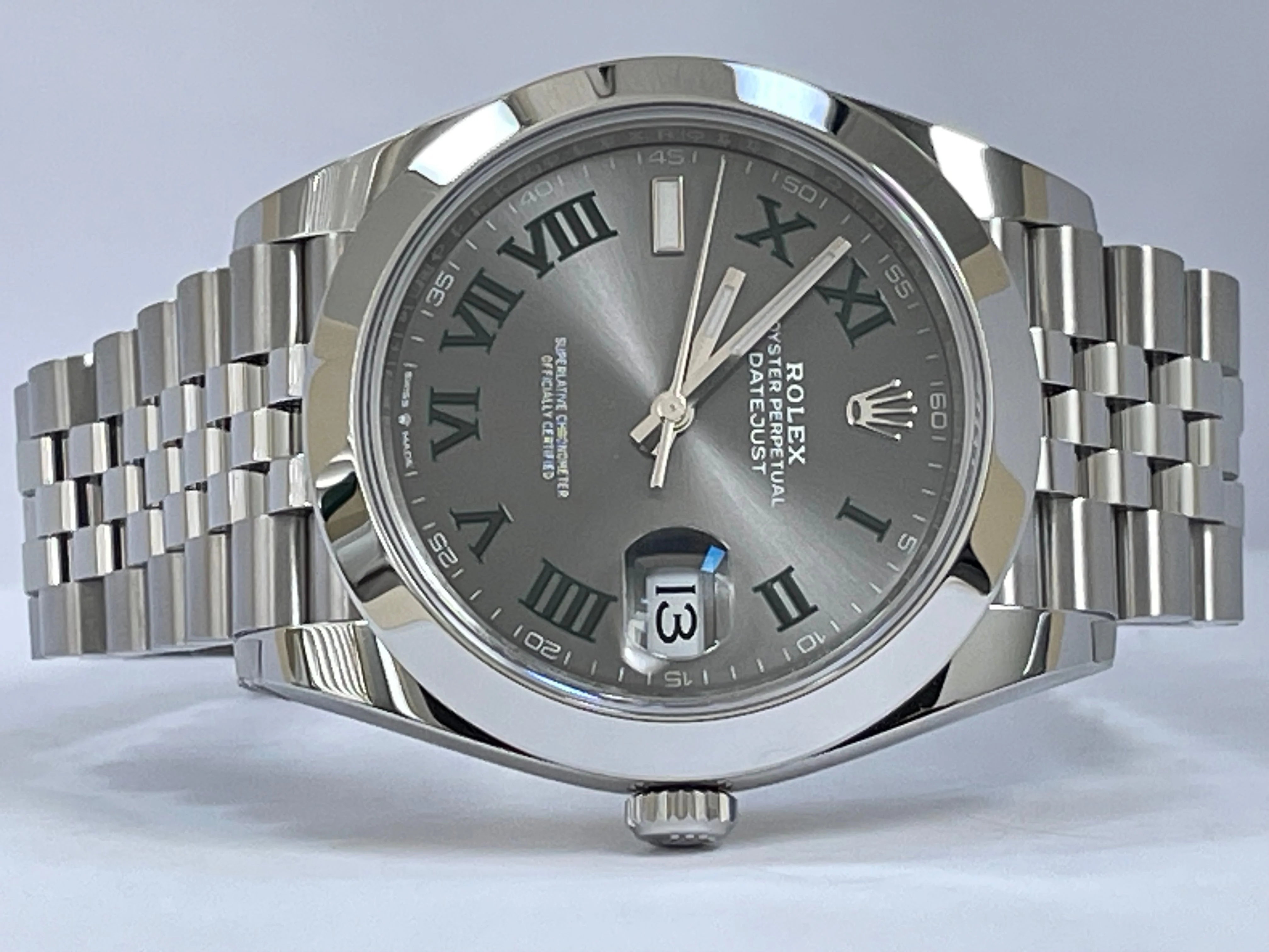 Rolex Steel Datejust 41 - 2024 - Smooth Bezel - 