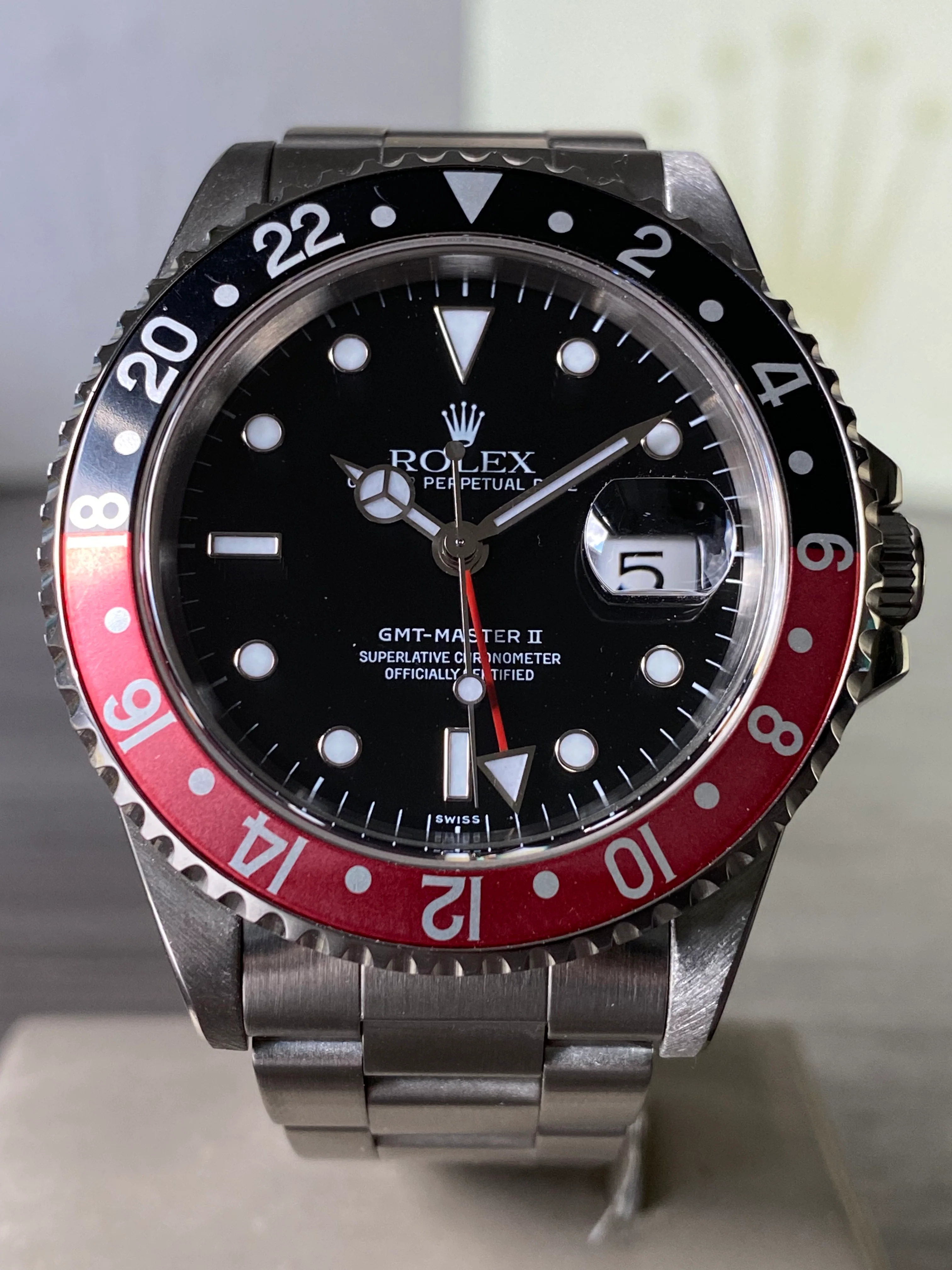 Rolex Steel GMT-Master II - A serial - 