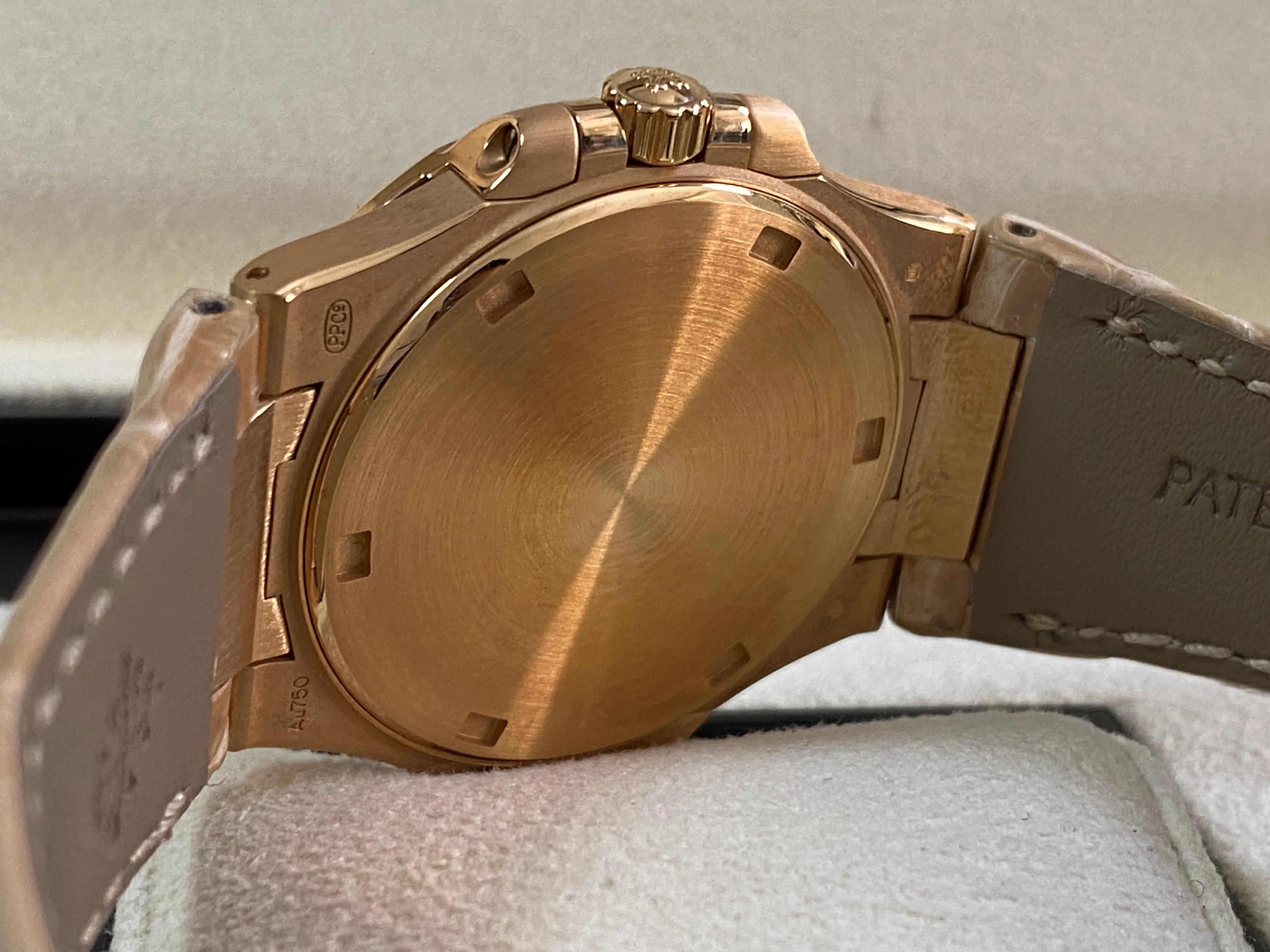 Patek Philippe Rose Gold Ladies Nautilus - 