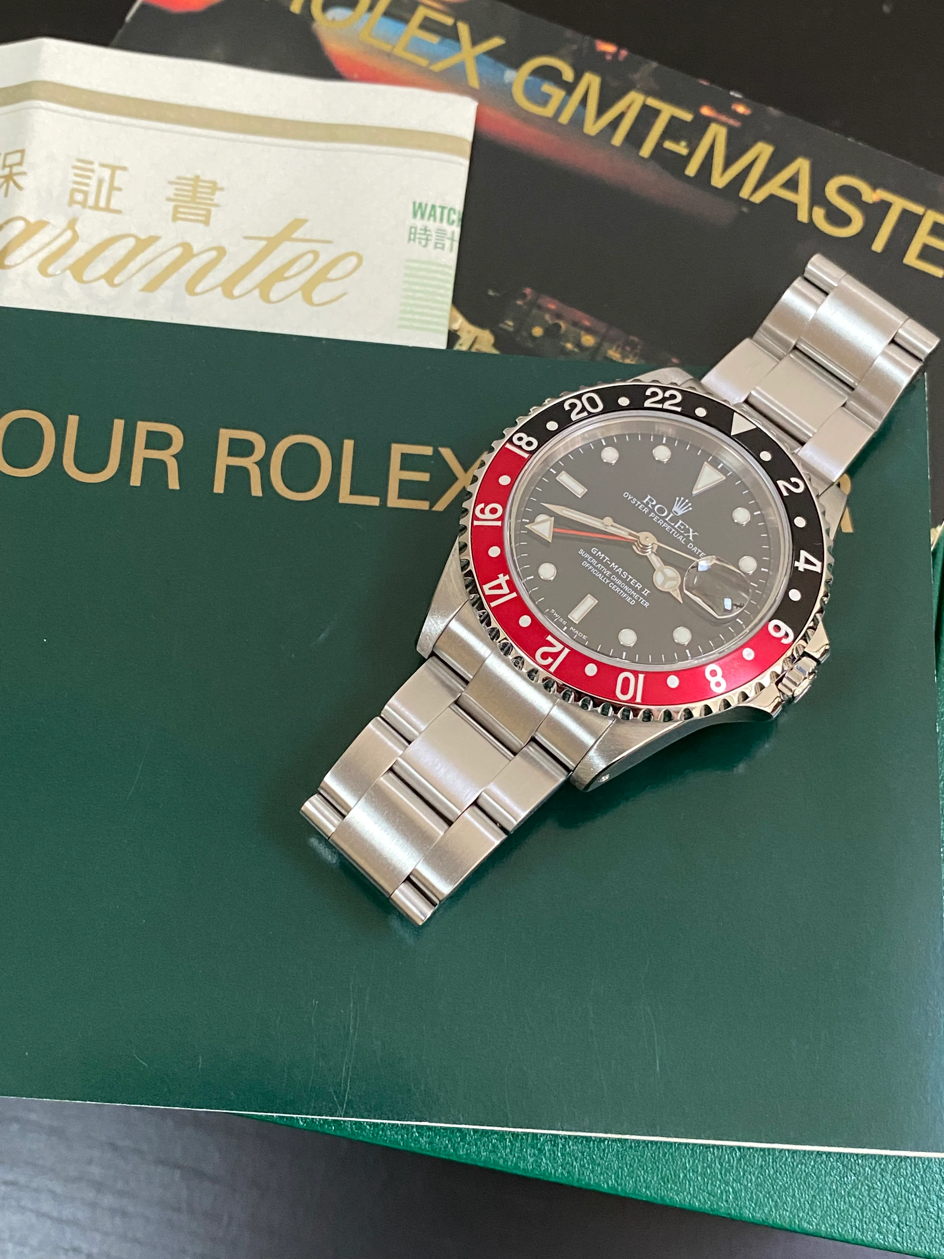 Rolex Steel GMT-Master II - K serial - 