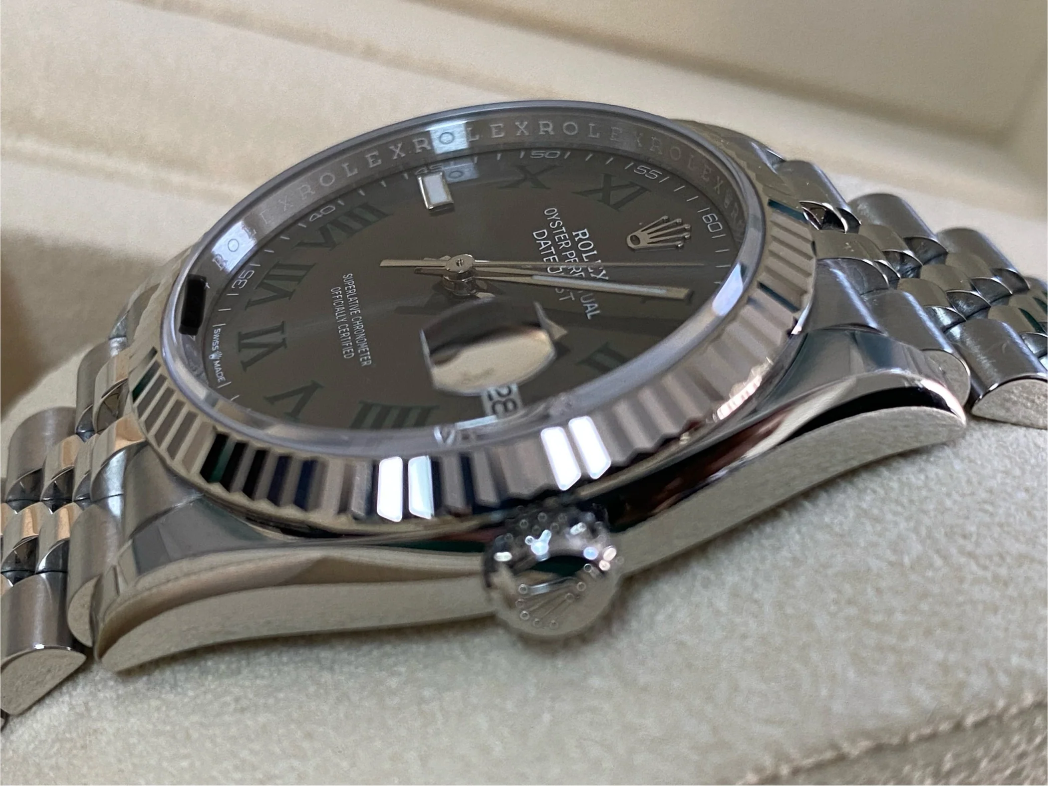 Rolex Steel Datejust 36 - 2024 - Fluted Bezel - 